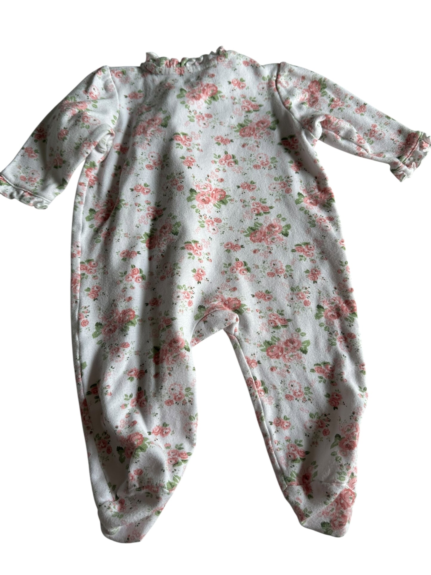 #93 Little Me Rose Onesie Girls 6M