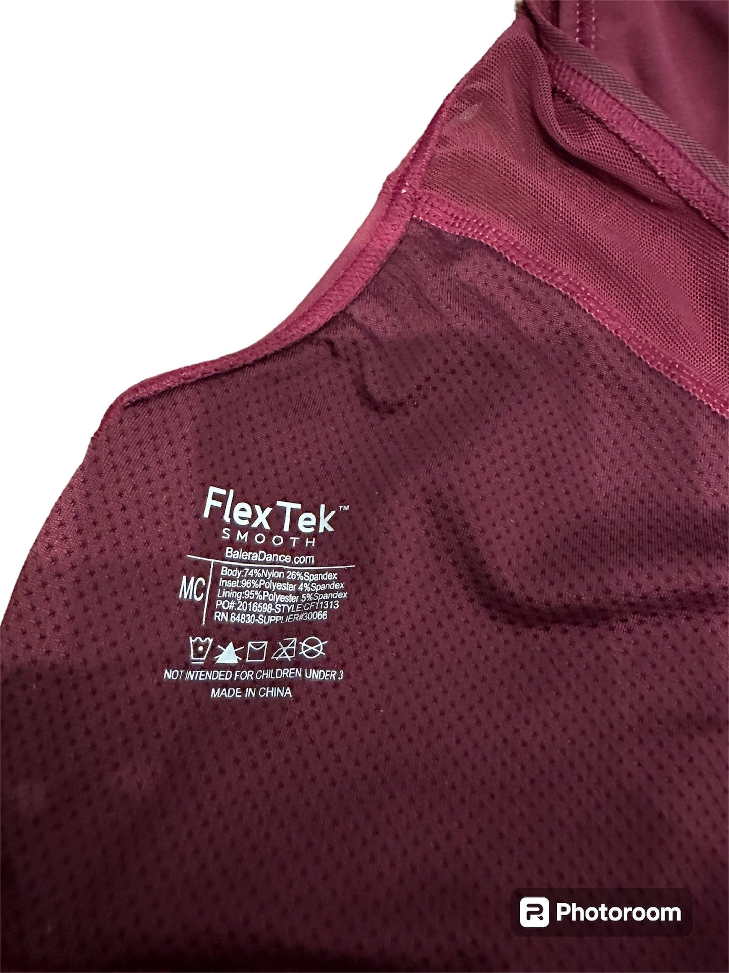 208girls size 8-10 sports bra/dance top