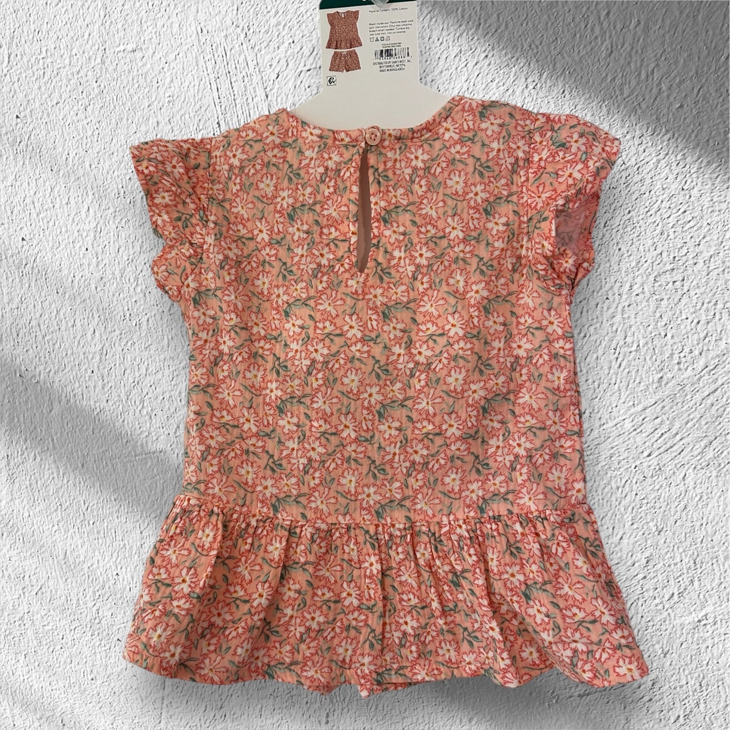 #169 Girl's 5T Member's Mark Outfit- NWT