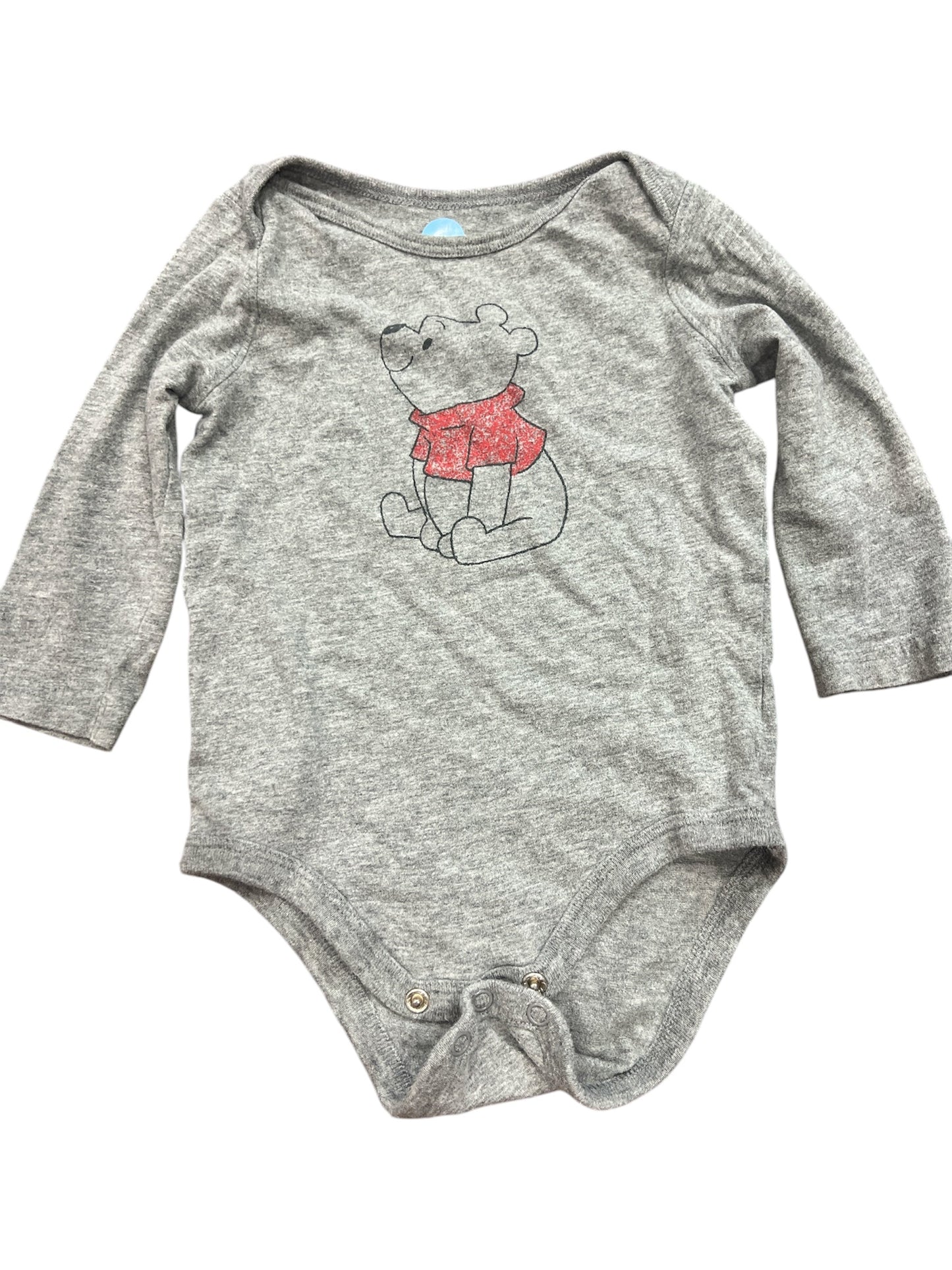 104- 24mo long sleeve Pooh onsie