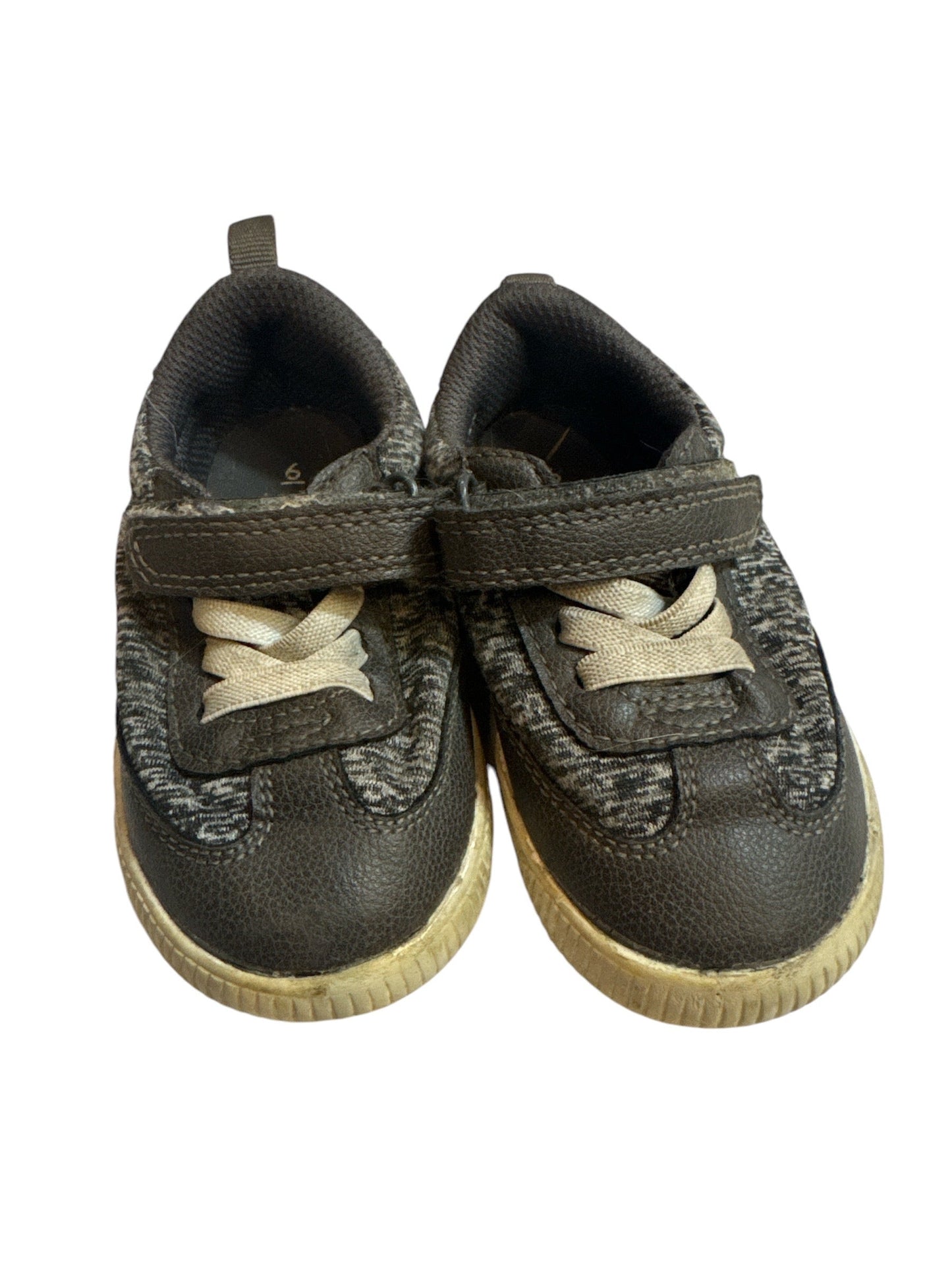 #28 REDUCED Carters Blue Velcro Strap Sneakers Size 6