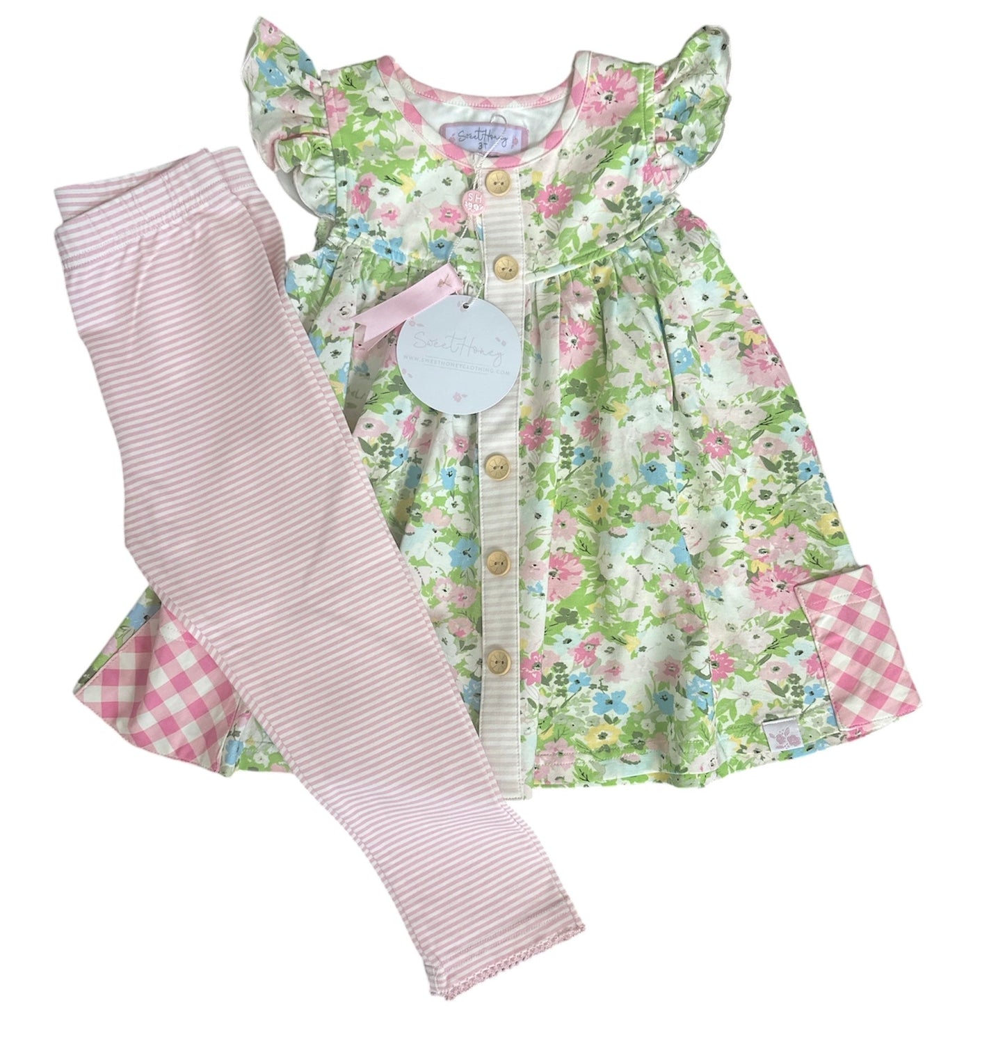 Seller #140 Girls Sweet Honey outfit size 3T NWT