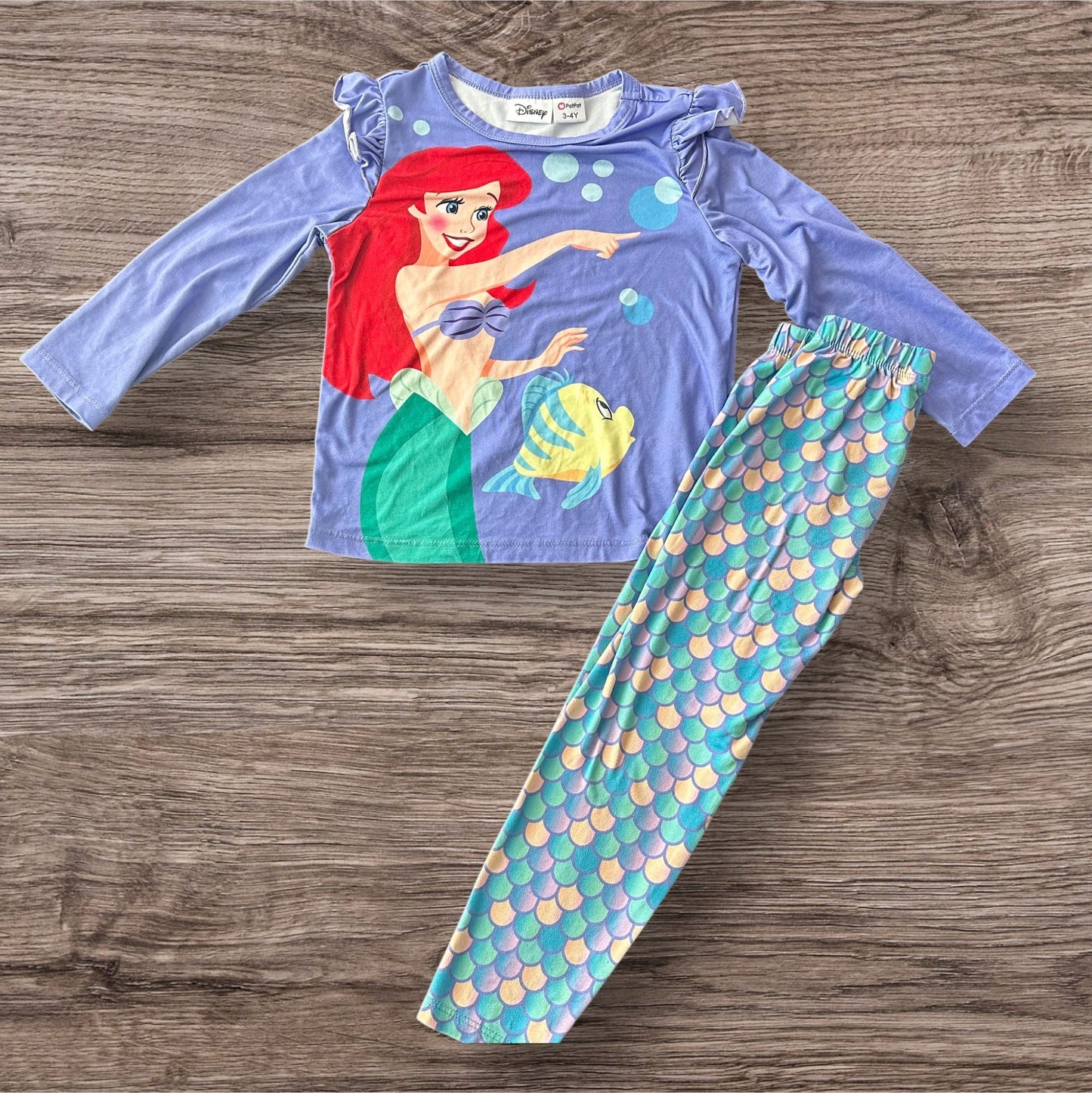 #169 Girl's 3T Little Mermaid Outfit (REDUCED)