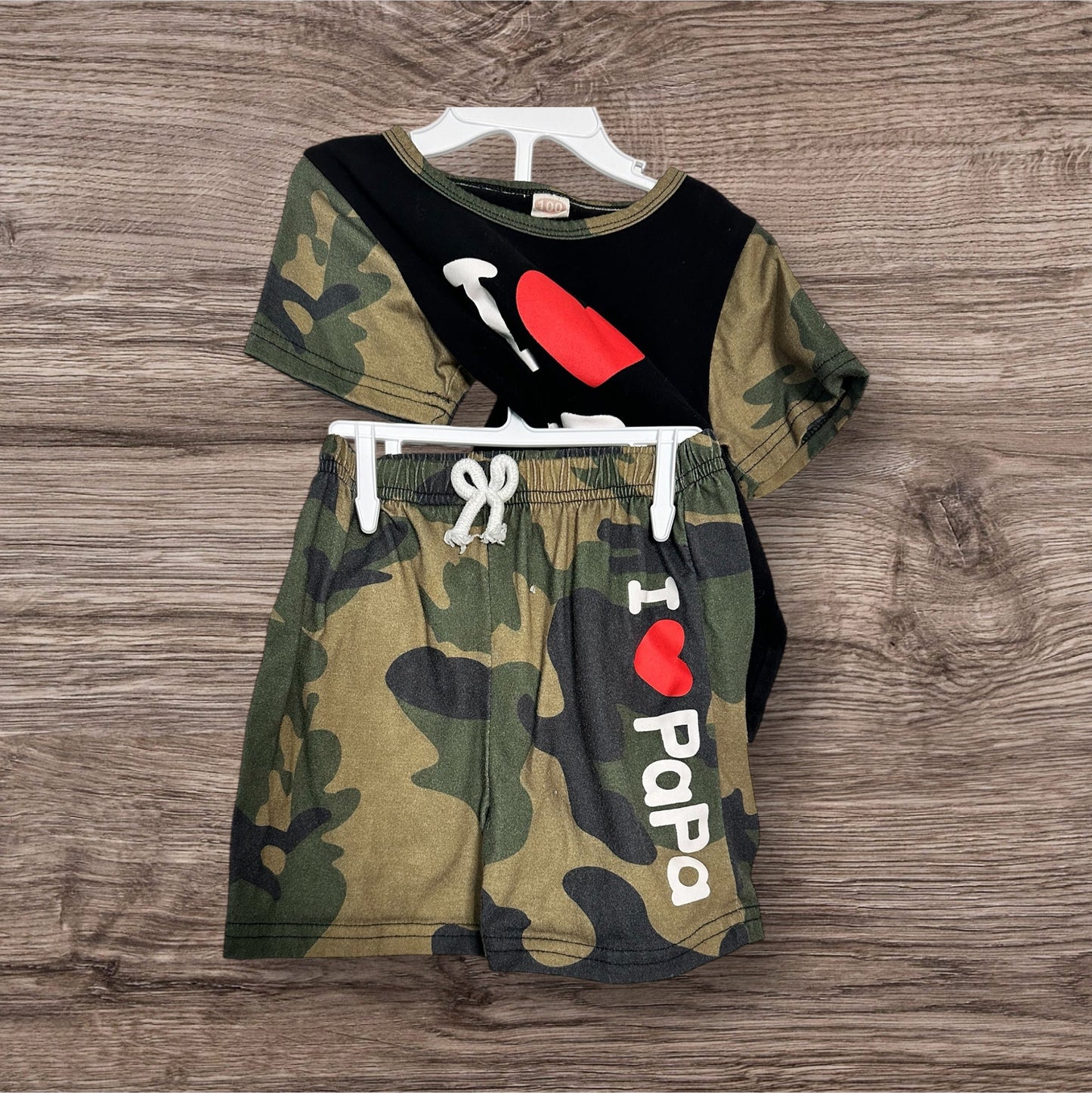 #169 Boy’s 3T Papa Outfit REDUCED