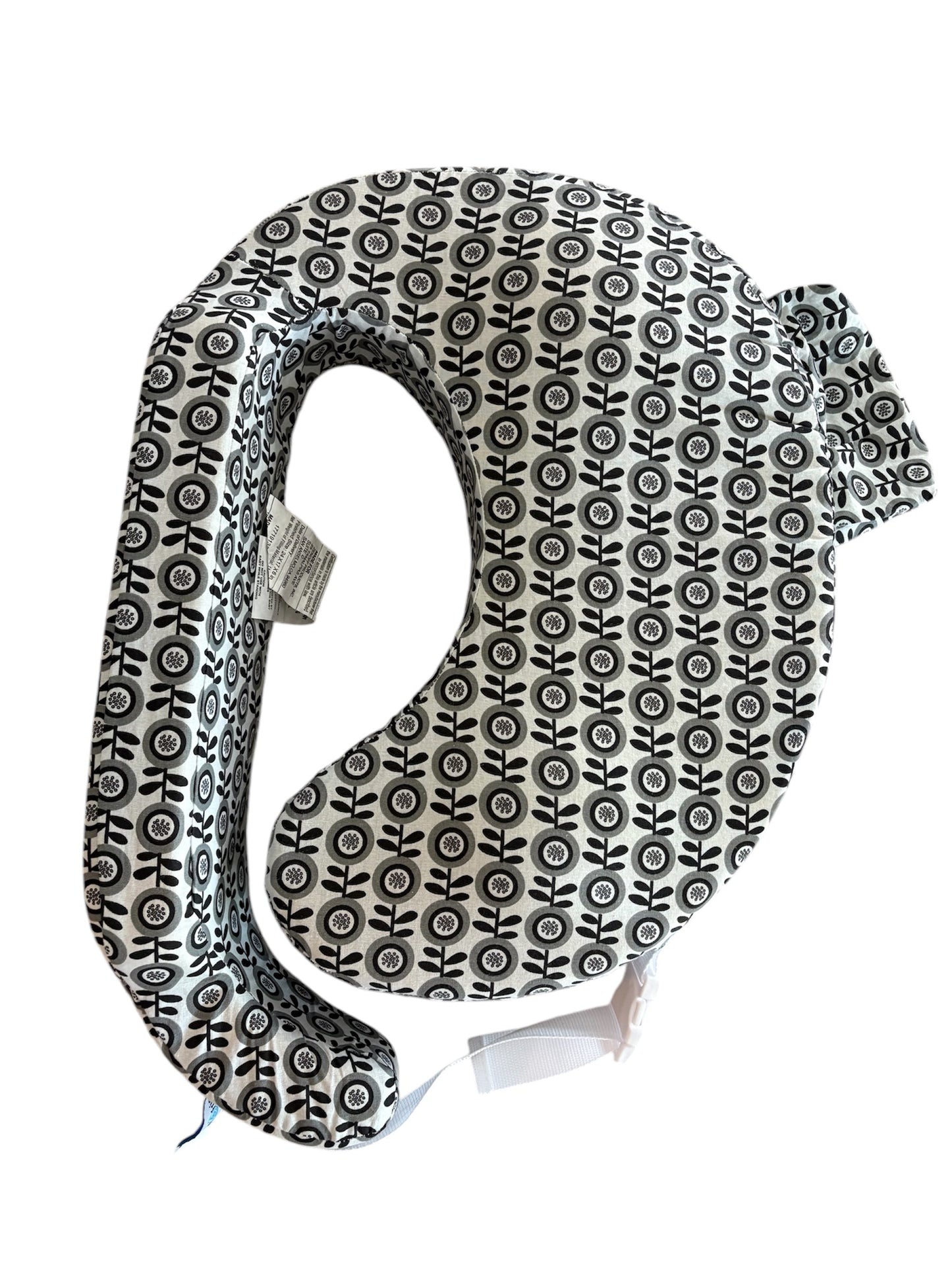 Seller #105 - Black and White My Breast Friend Nursing Pillow EUC