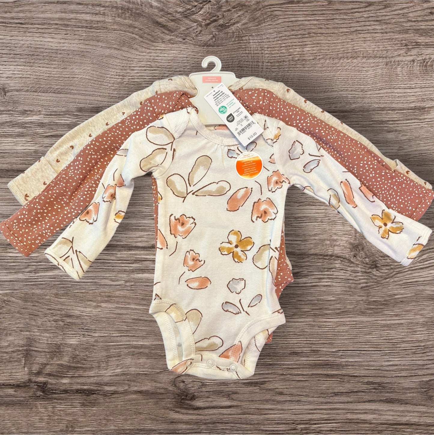 #169 Girl’s Carter’s Newborn Onesie Pack- NWT *REDUCED PRICE