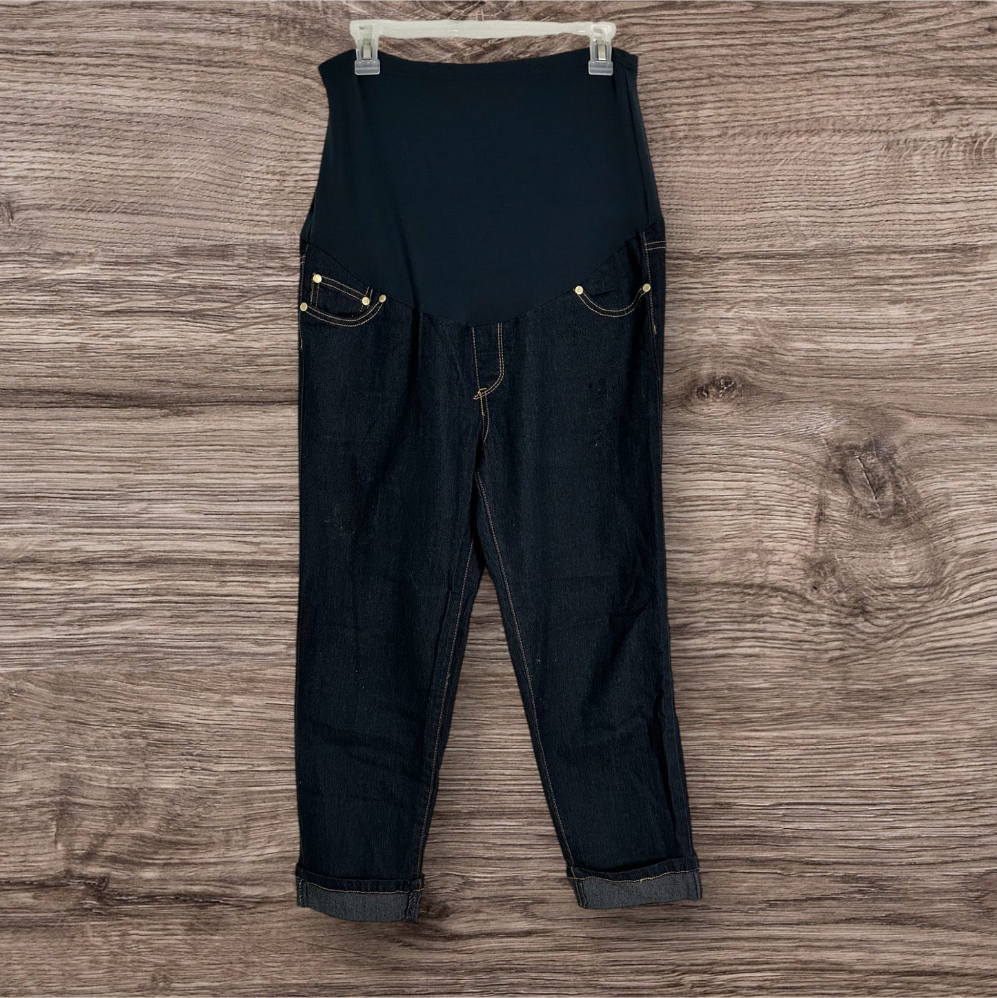 #169 Large Times Two Maternity Capri's *REDUCED PRICE