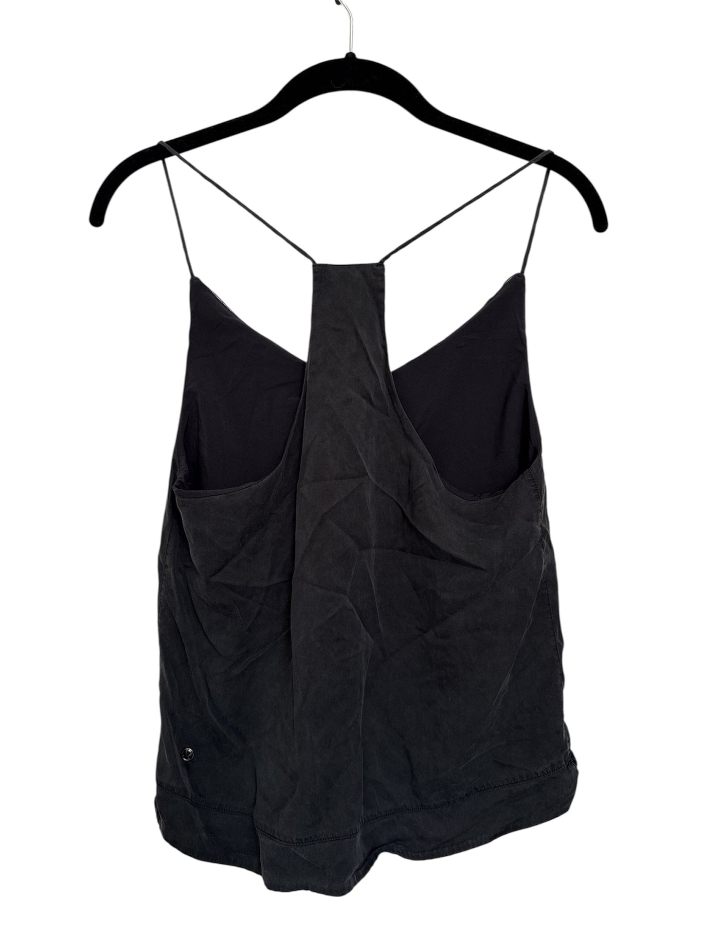 #146 - REDUCED Lululemon Black/Charcoal Gray Wake & Flow Camisole Top (XS)