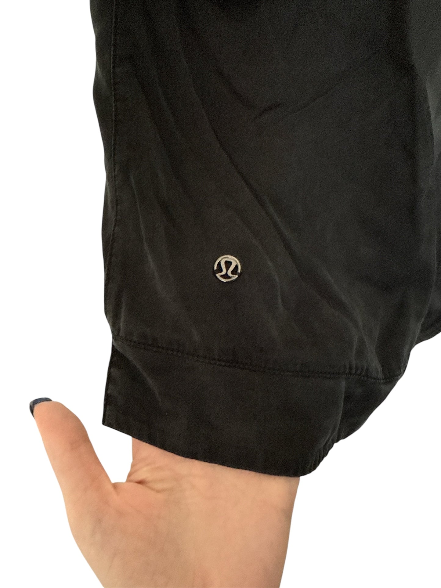 #146 - REDUCED Lululemon Black/Charcoal Gray Wake & Flow Camisole Top (XS)