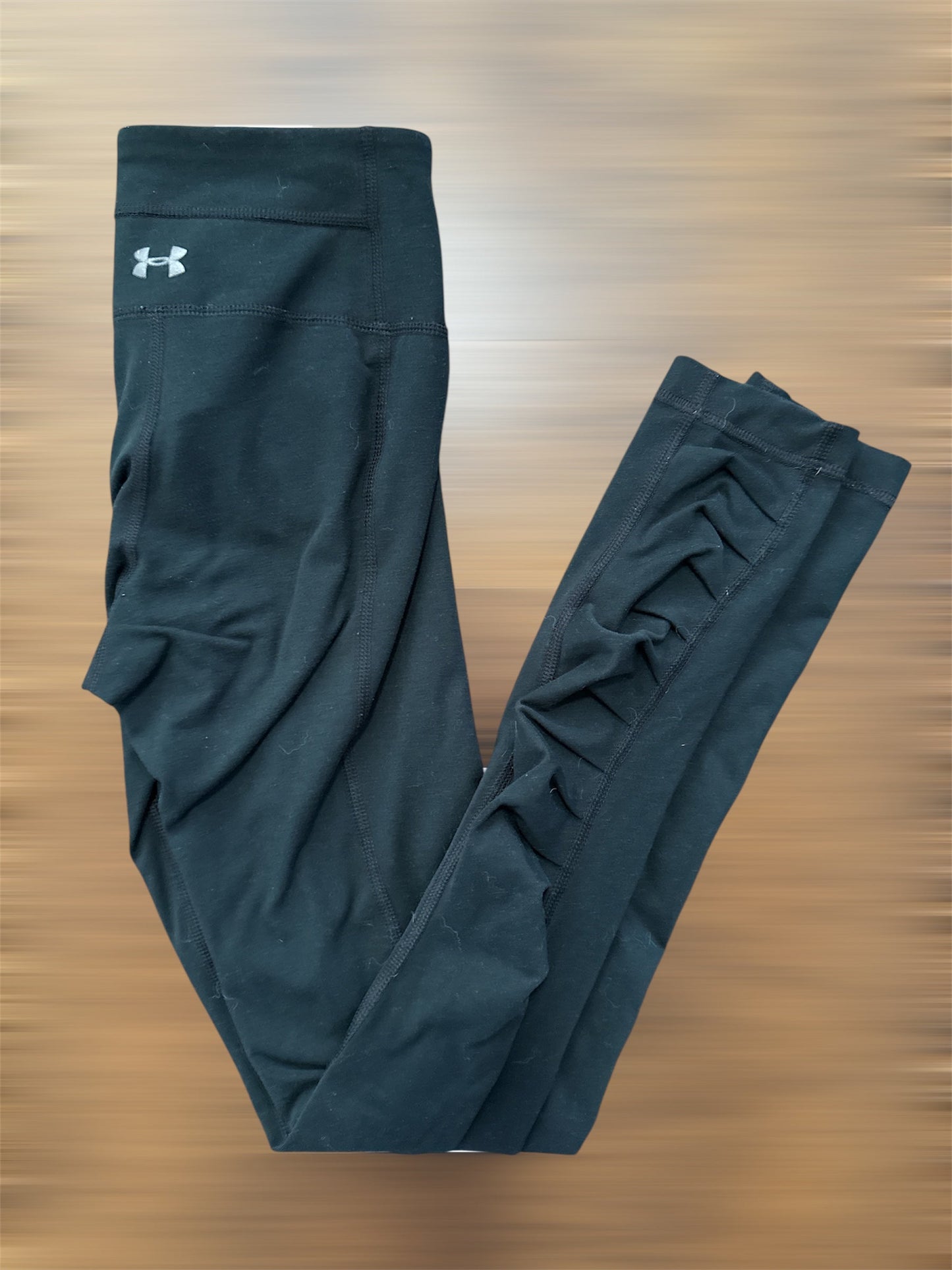 #146 - REDUCED Women's S Under Armour Black Leggings