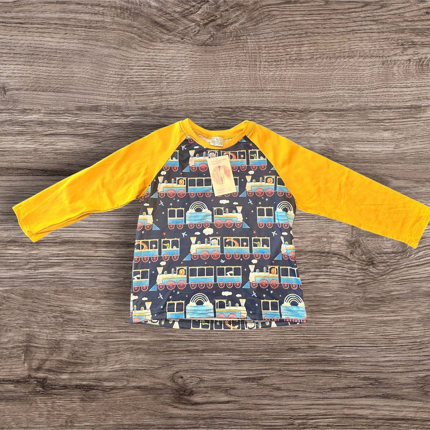 #169 Boy's 5T Train Shirt- NWT