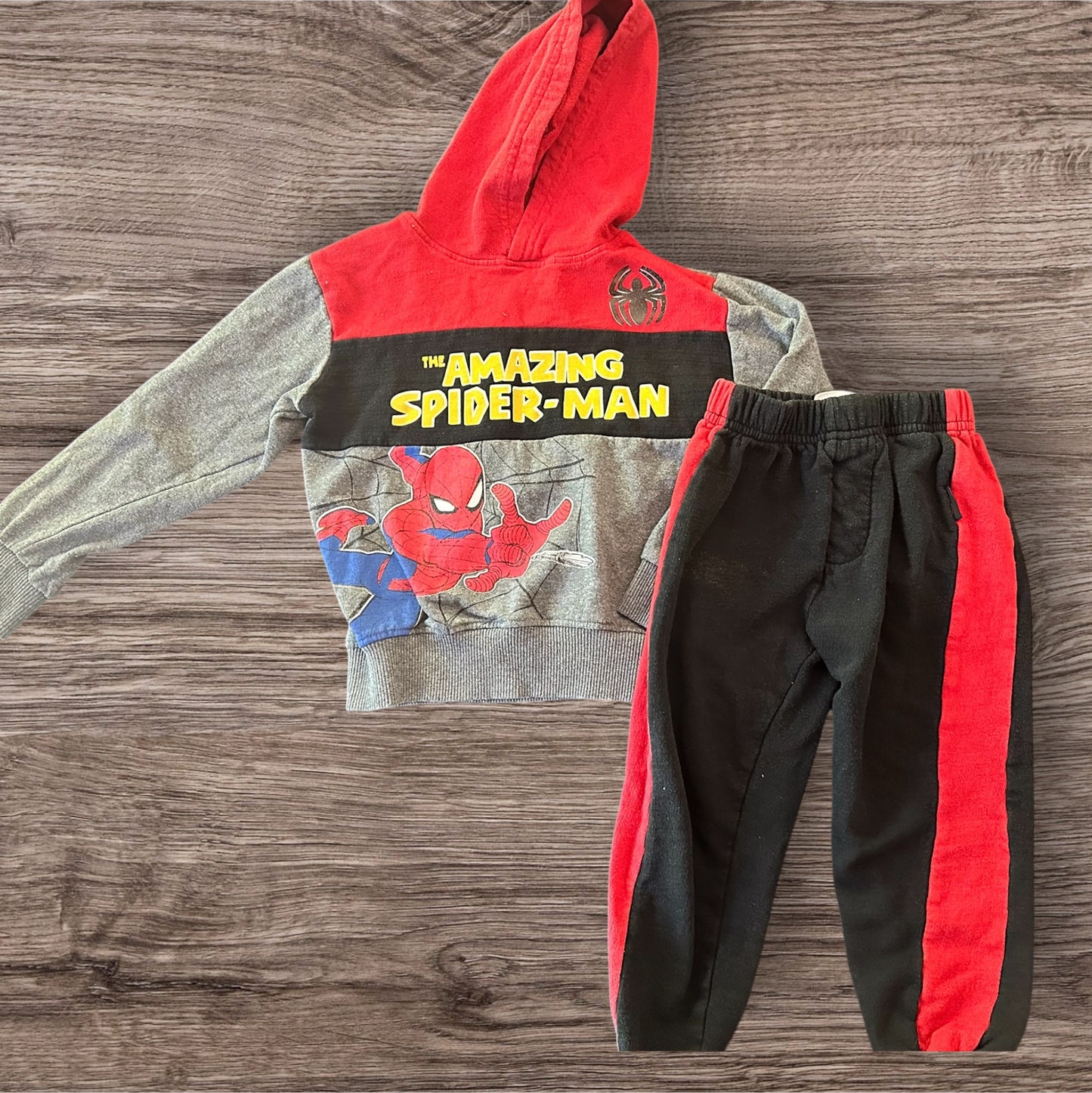#169 Boy's 4T Spider-Man Bundle (3 Items)