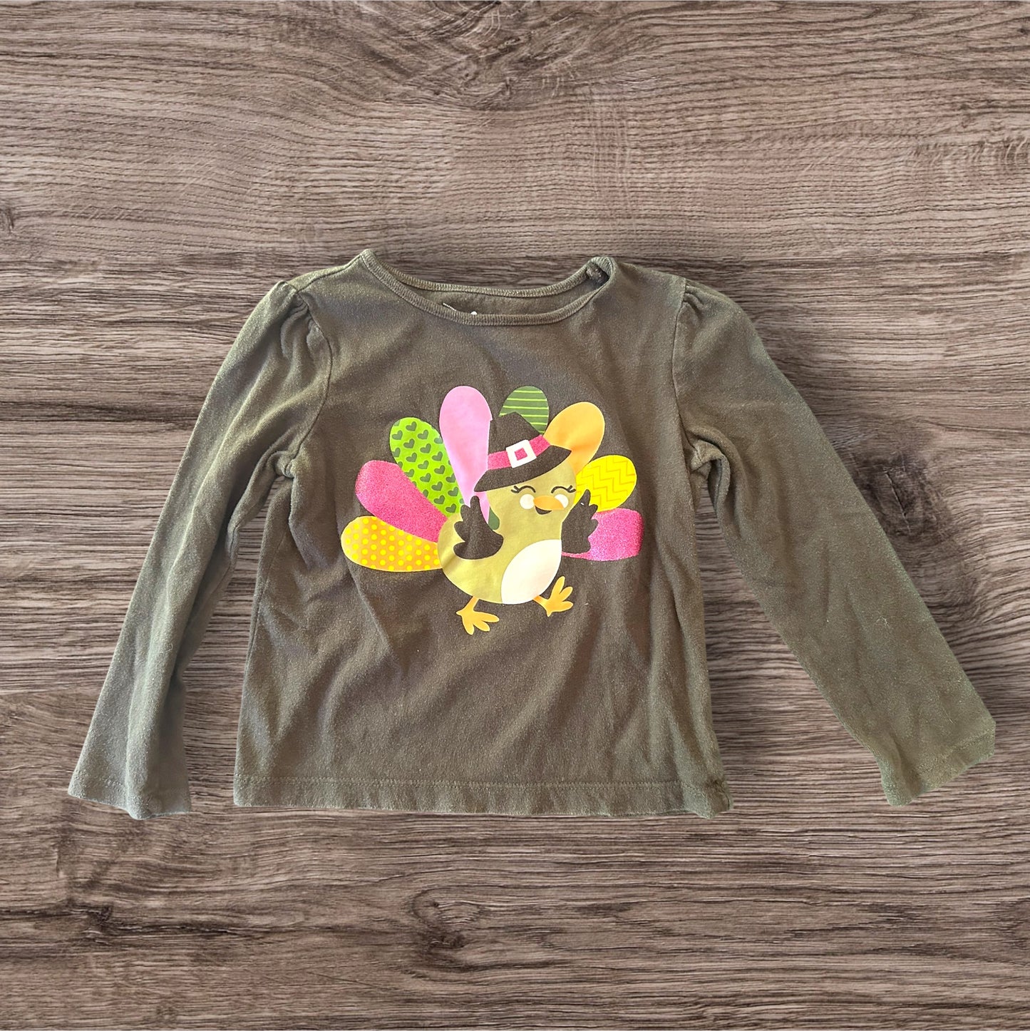 #169 Girl's 4T Holiday Shirt Bundle (2)