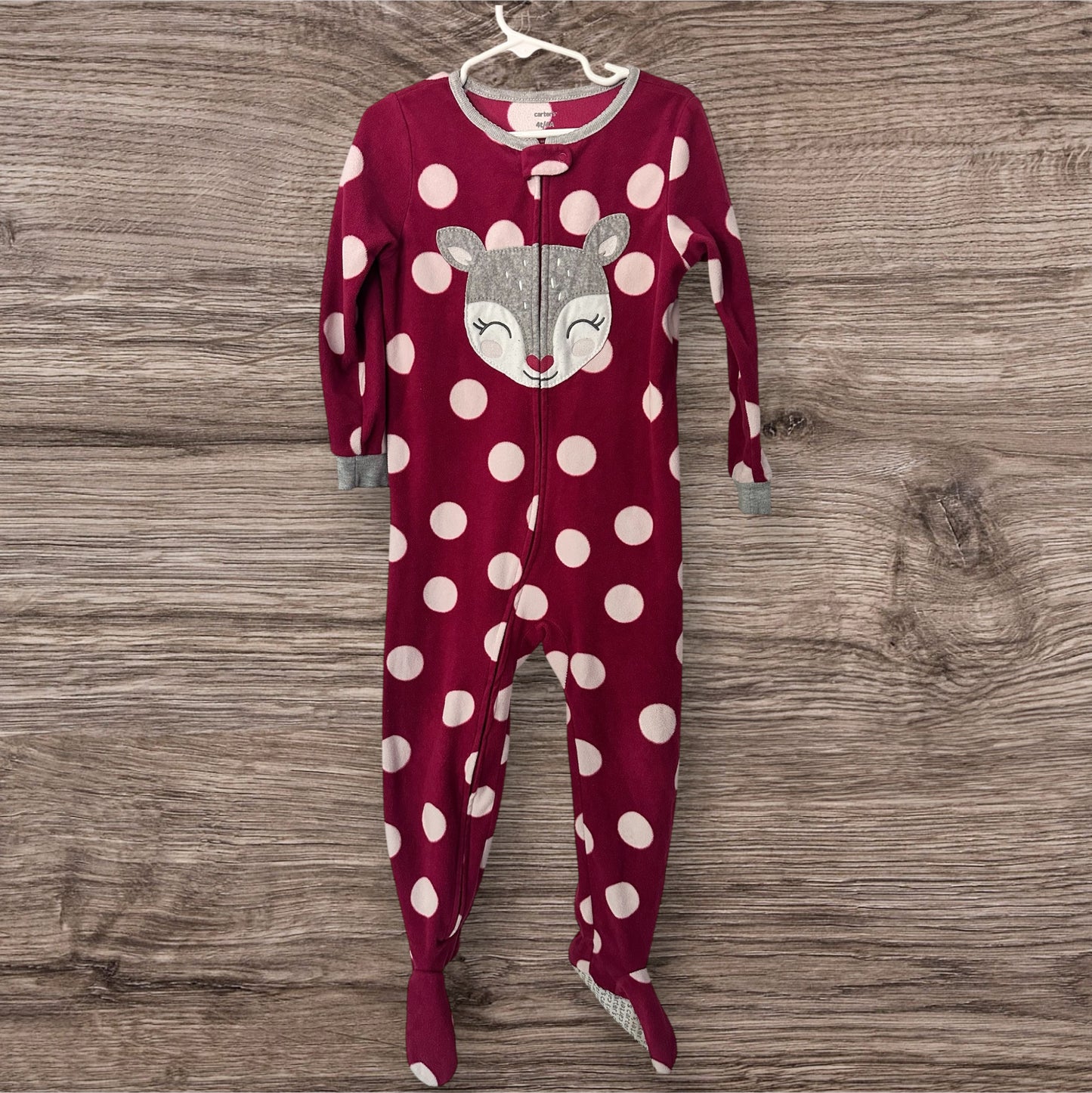 #169 Girl's 4T Pajama Bundle (4)