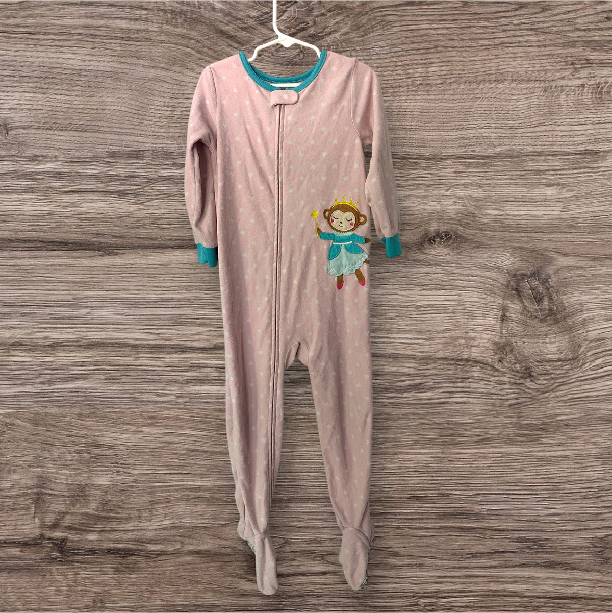 #171 Girl’s 4T Carter’s Fleece PJ Bundle (3 Pairs)