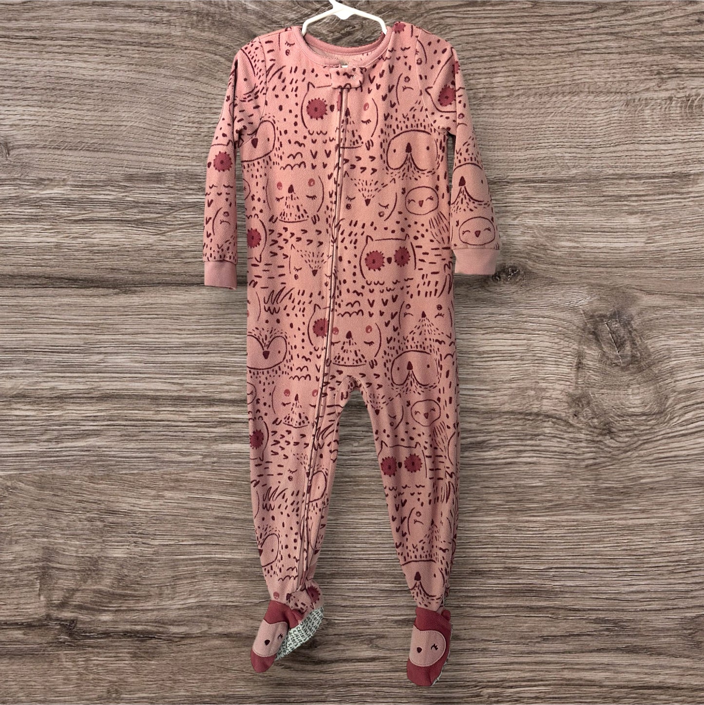 #169 Girl's 4T Pajama Bundle (4)