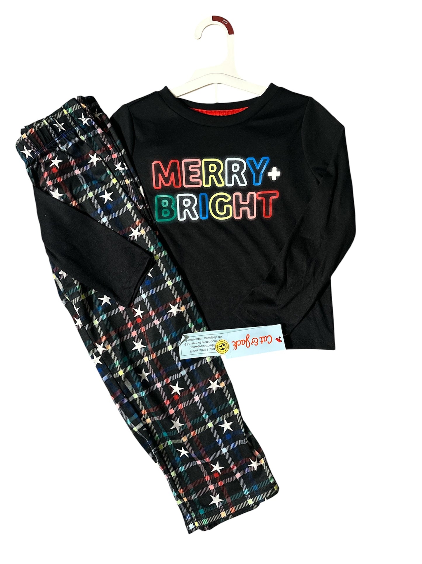 Seller #140 Girls Christmas Pajama set size XS (4/5) NWT