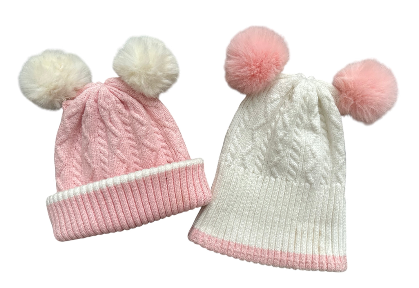 Seller #140 Girls winter hats size 2T-4T