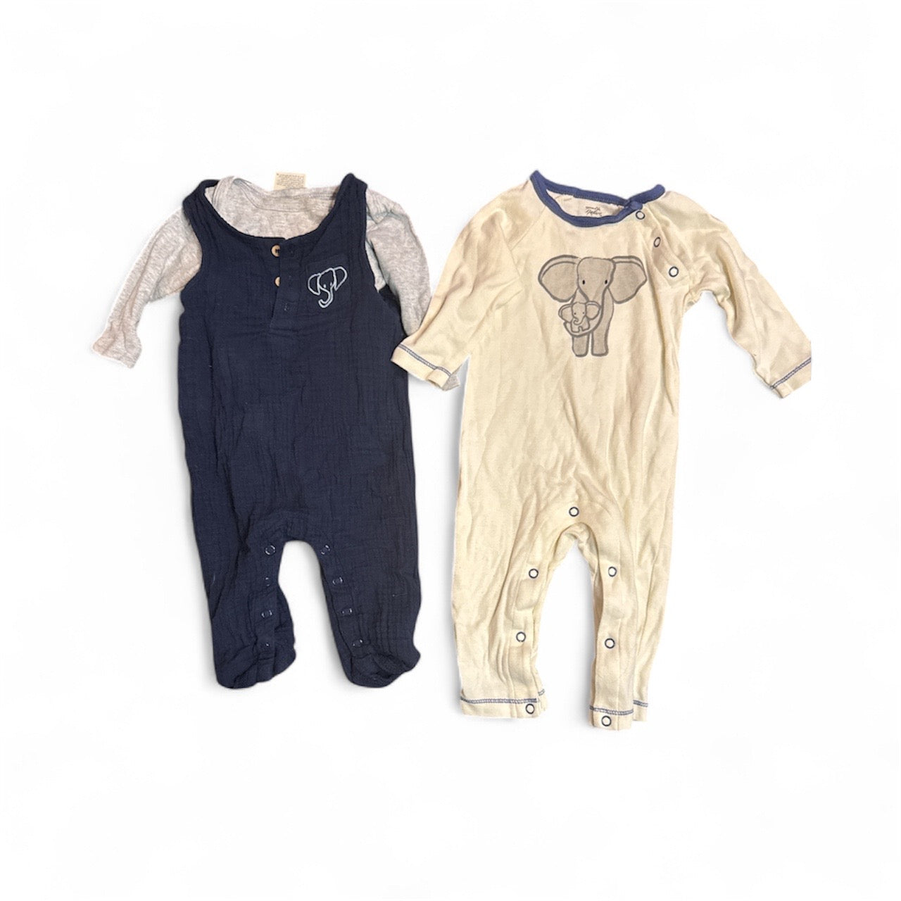 #28 REDUCED First Impressions/Baby Kiss/Touched by Nature Elephant Outfit Bundle Size 3-6M