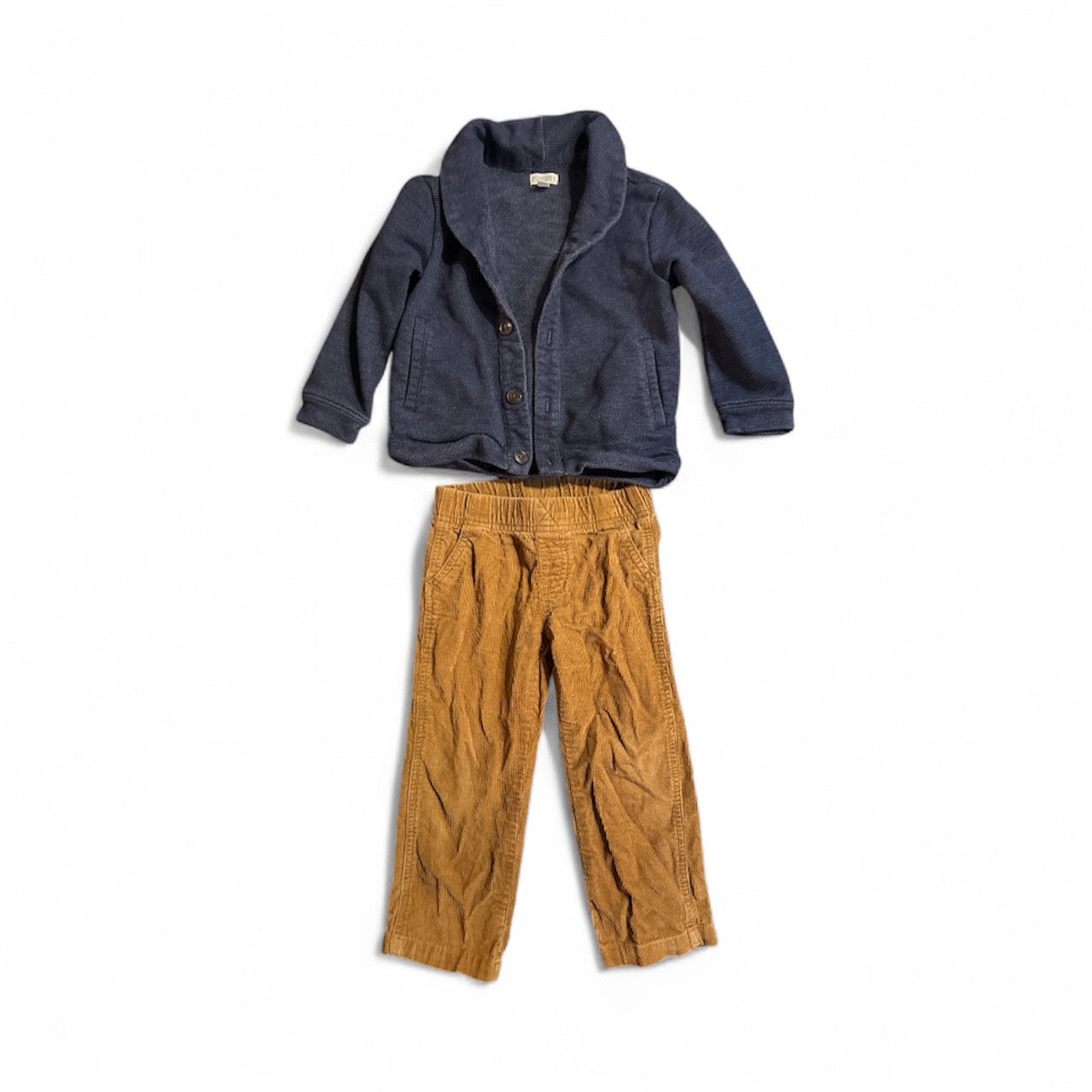 #28 REDUCED Gymboree/Carters Sweater Blazer and Courduroy Pants Outfit Size 3
