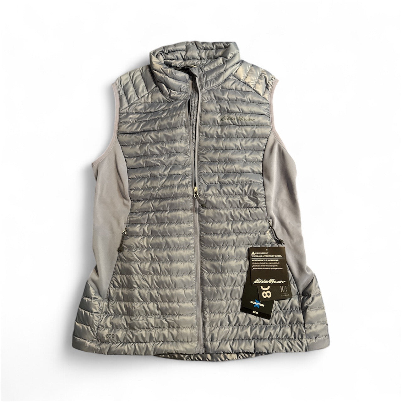 #28 REDUCED NWT Eddie Bauer Women's Microtherm 2.0 Down Vest Size Small