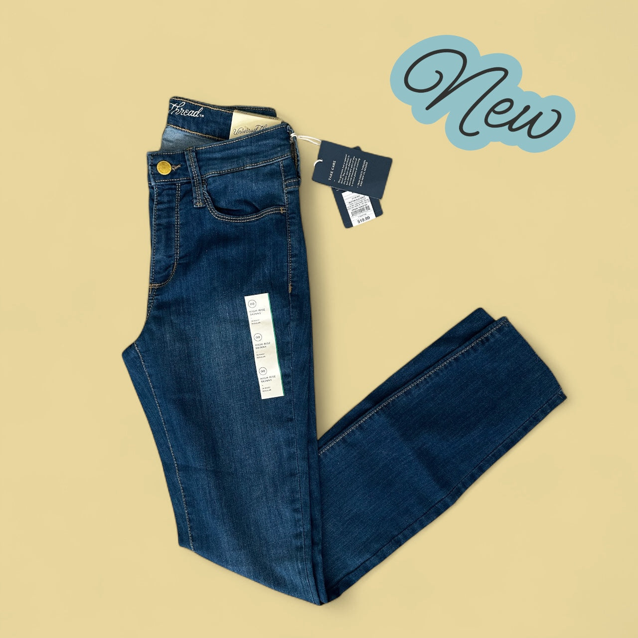 #77 NWT Universal Thread Skinny Jean, Women’s 00