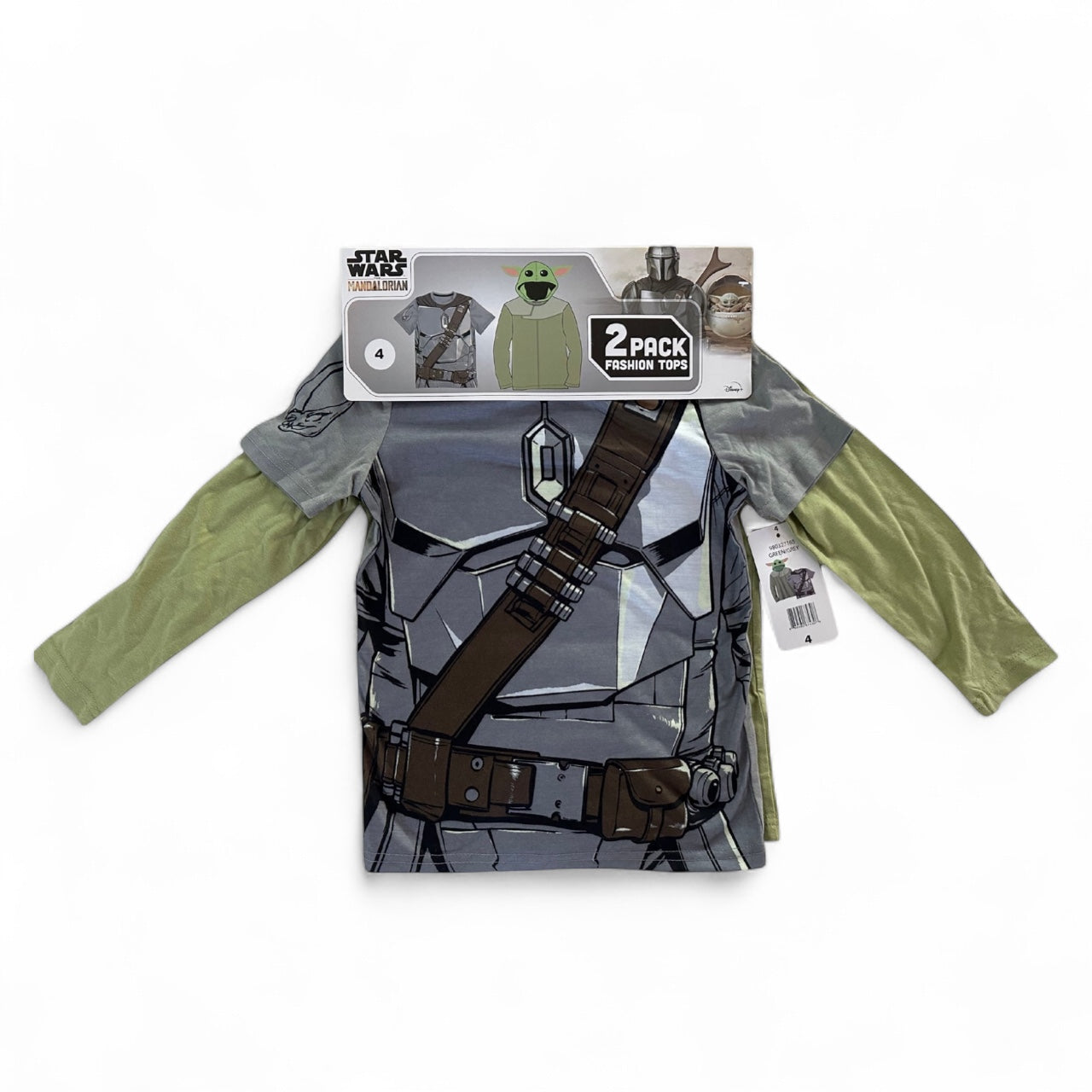 #77 NWT 2-Pack Star Wars Shirts, Size 4 (Set 3)