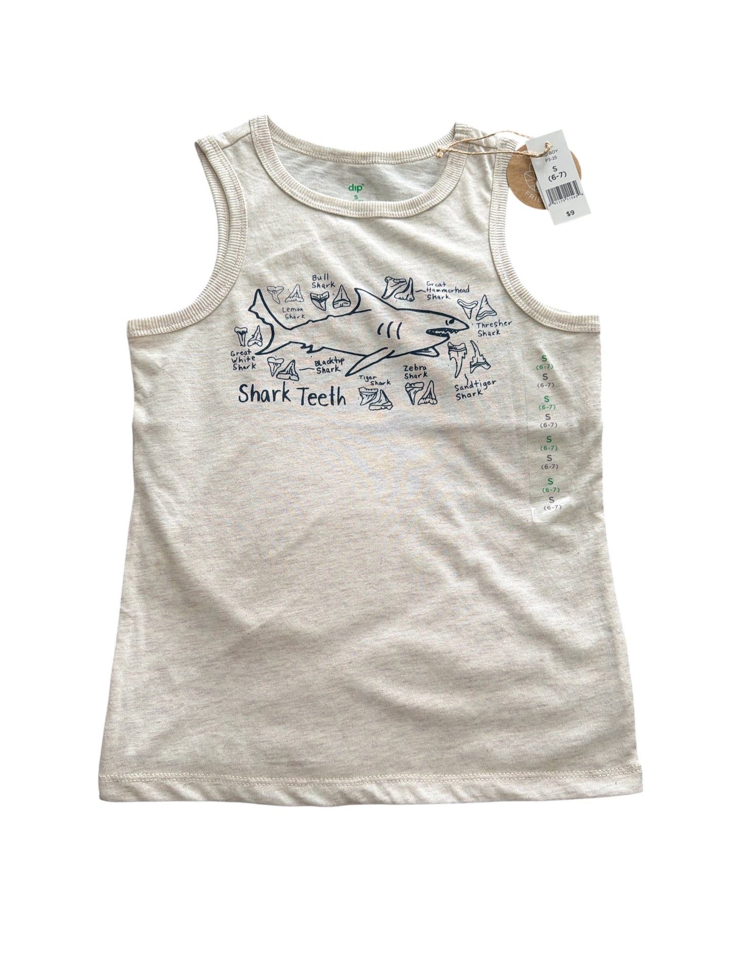 #155 NWT Boys Shark Tank, Size 6/7 *REDUCED*