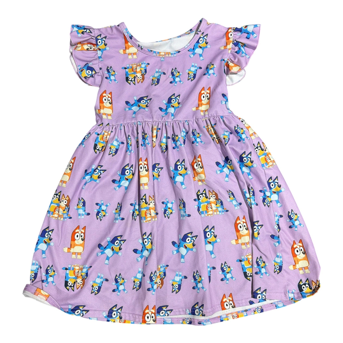 77 - Bluey dress sz 5