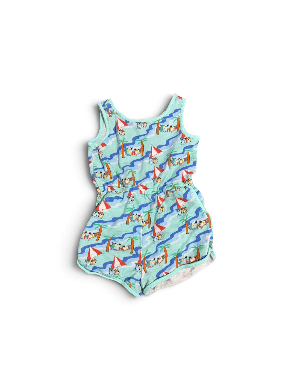 77 - Hanna Andersson sz 5 Bluey Romper