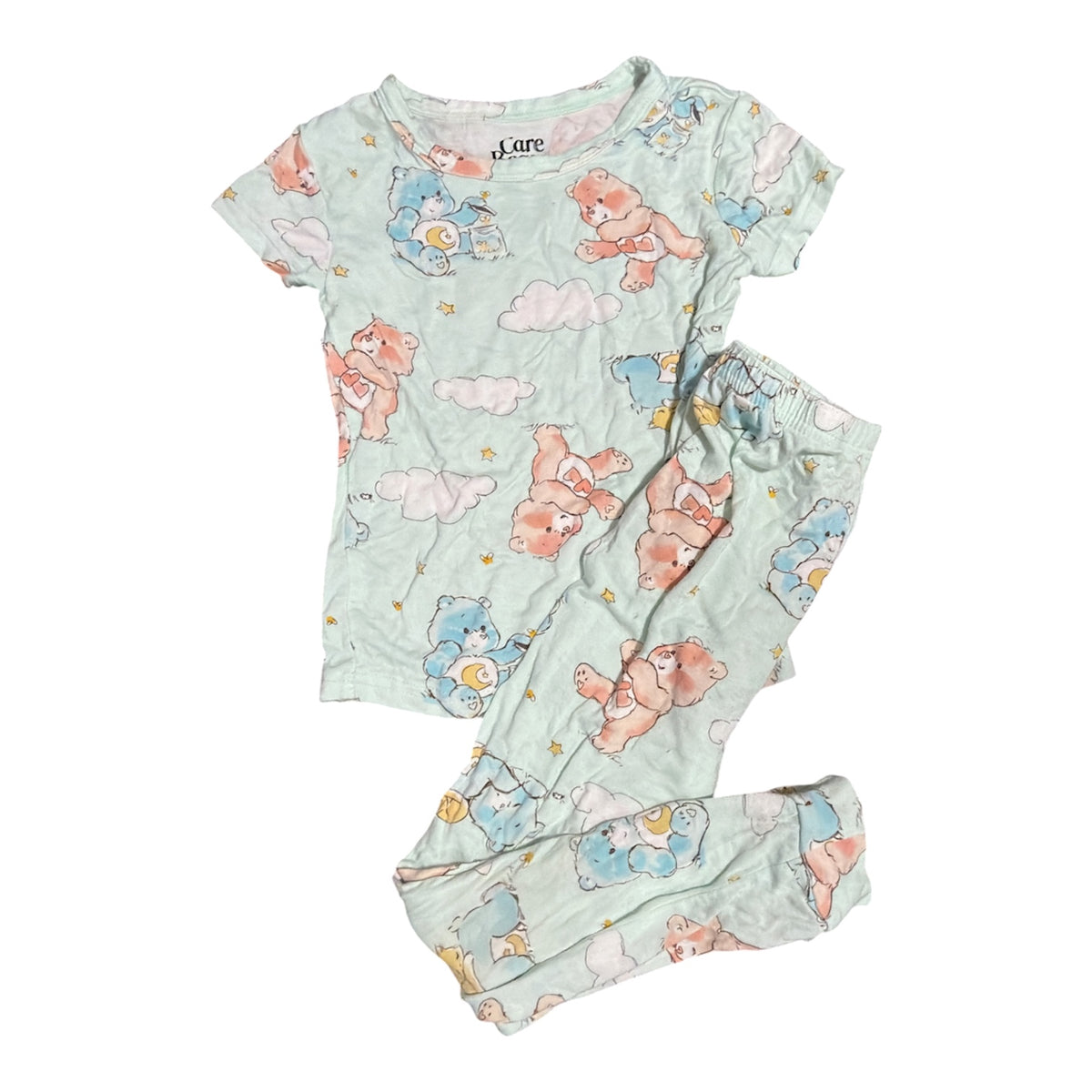 77 - Care Bears Bamboos pjs sz 5