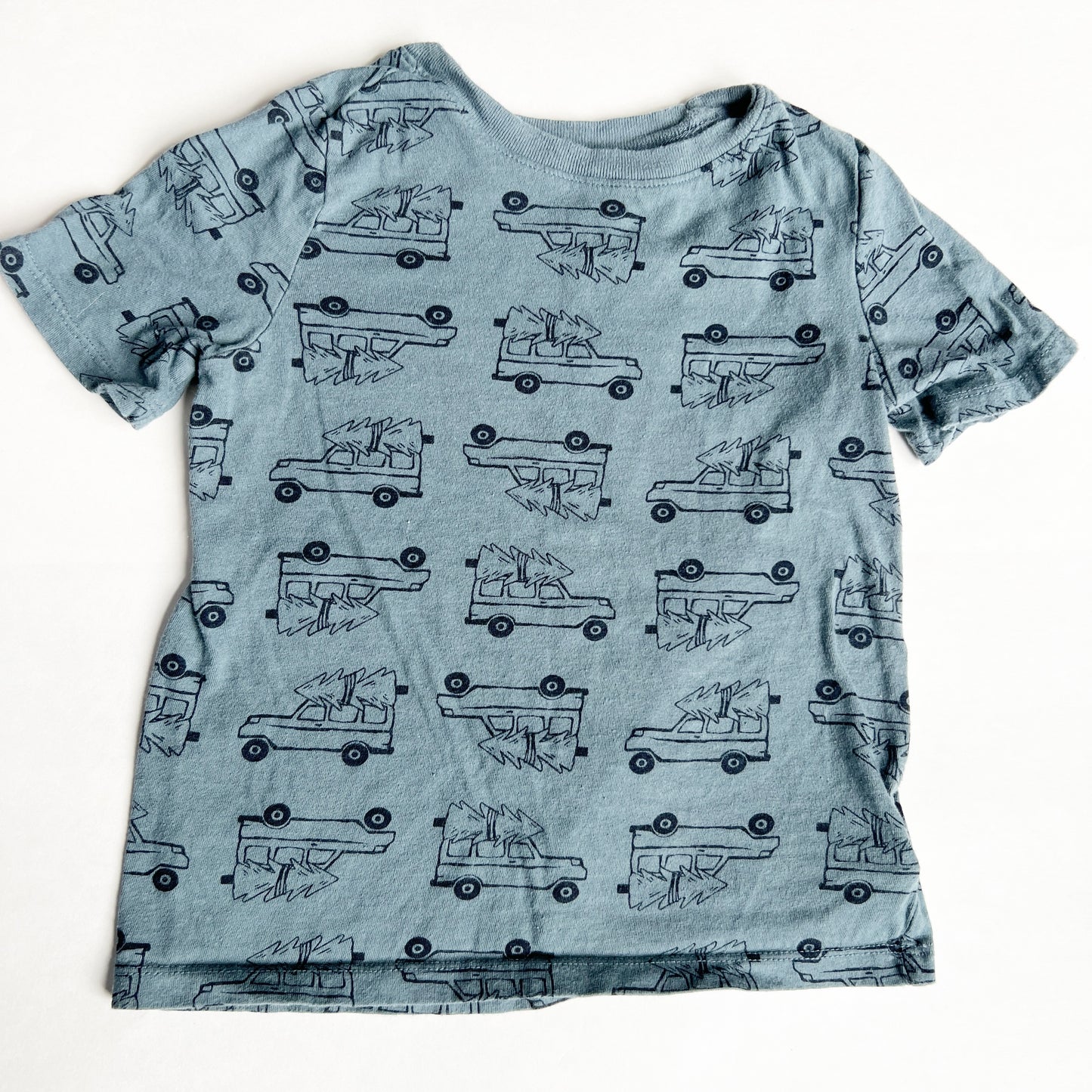 #66 5T Old Navy holiday truck t-shirt, GUC