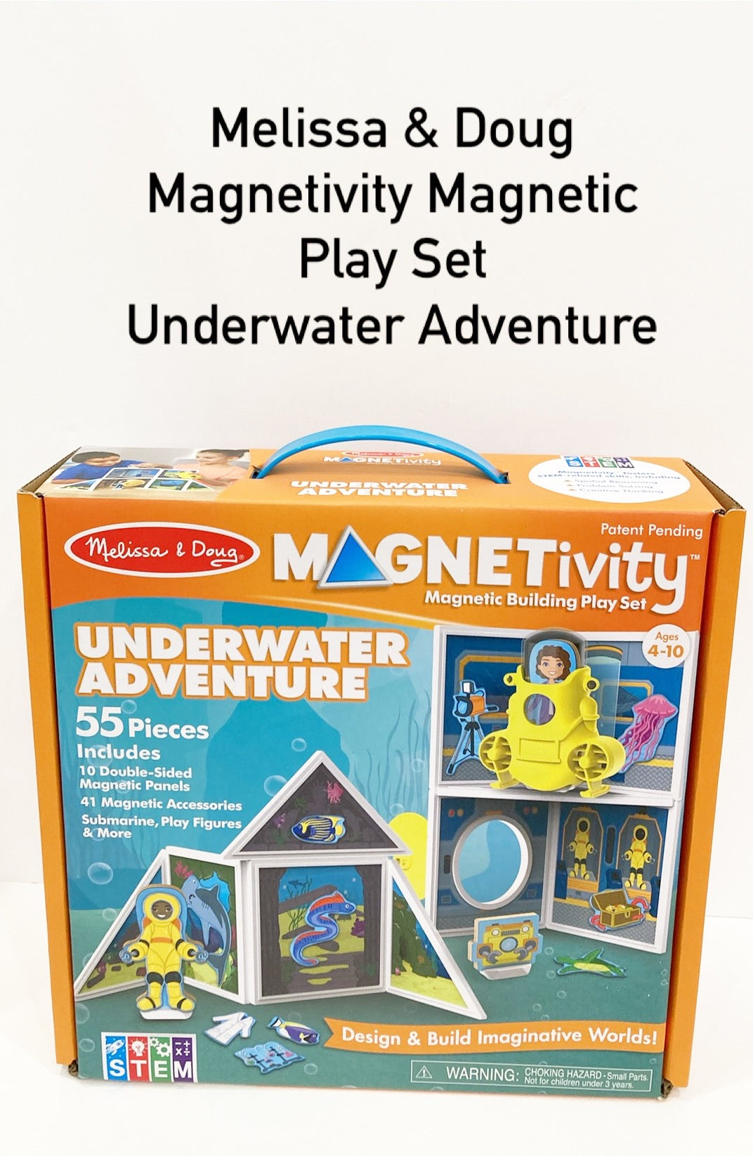 #119-REDUCED!!-Melissa & Doug Magnetivity Magnetic Play Set-Underwater Adventure