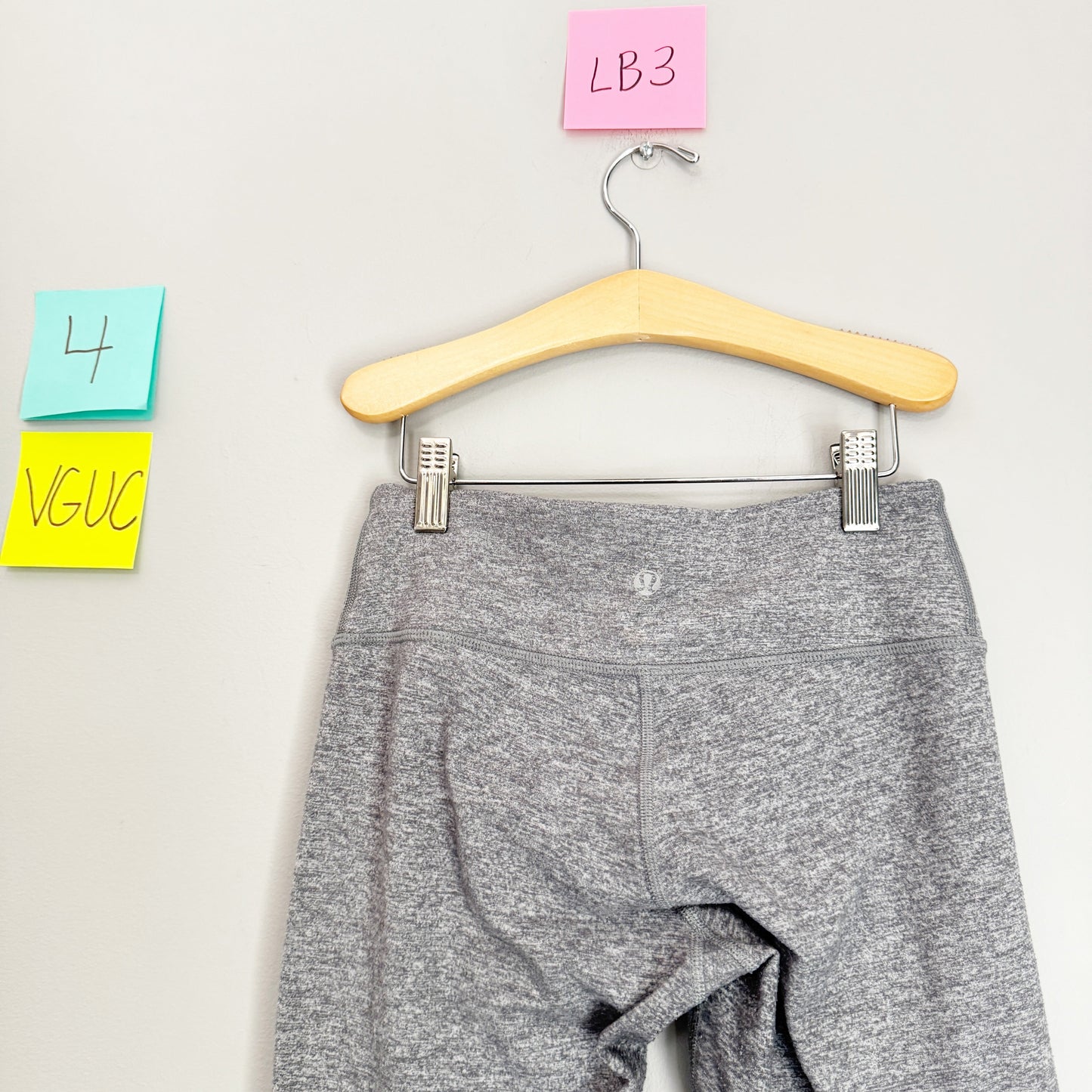 Seller 196 Lululemon wunder under grey leggings 4