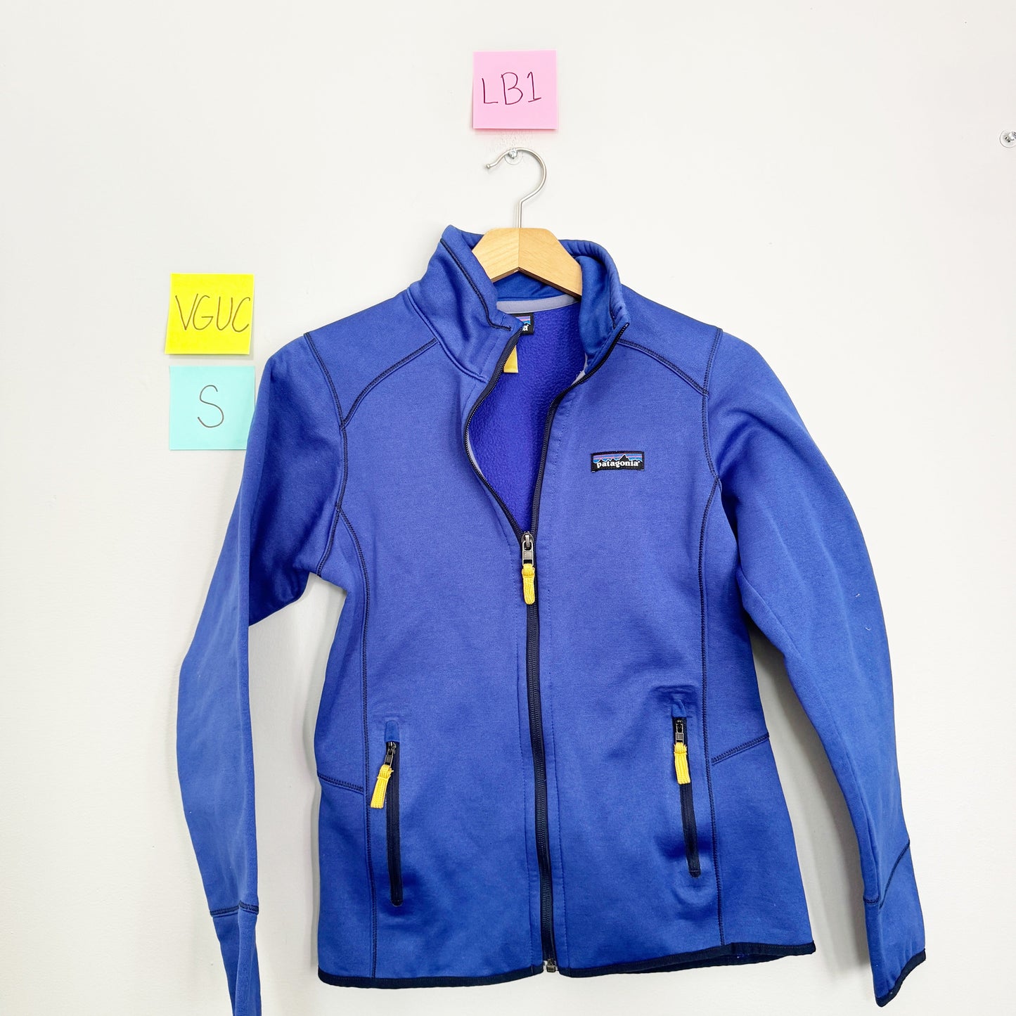 Seller 196 Blue Patagonia zip up jacket S women’s