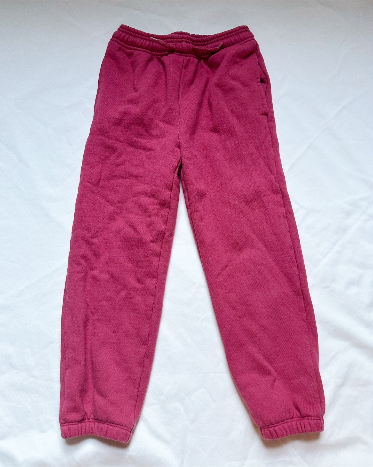 #56 gap maroon sweat pants girls S 6-7