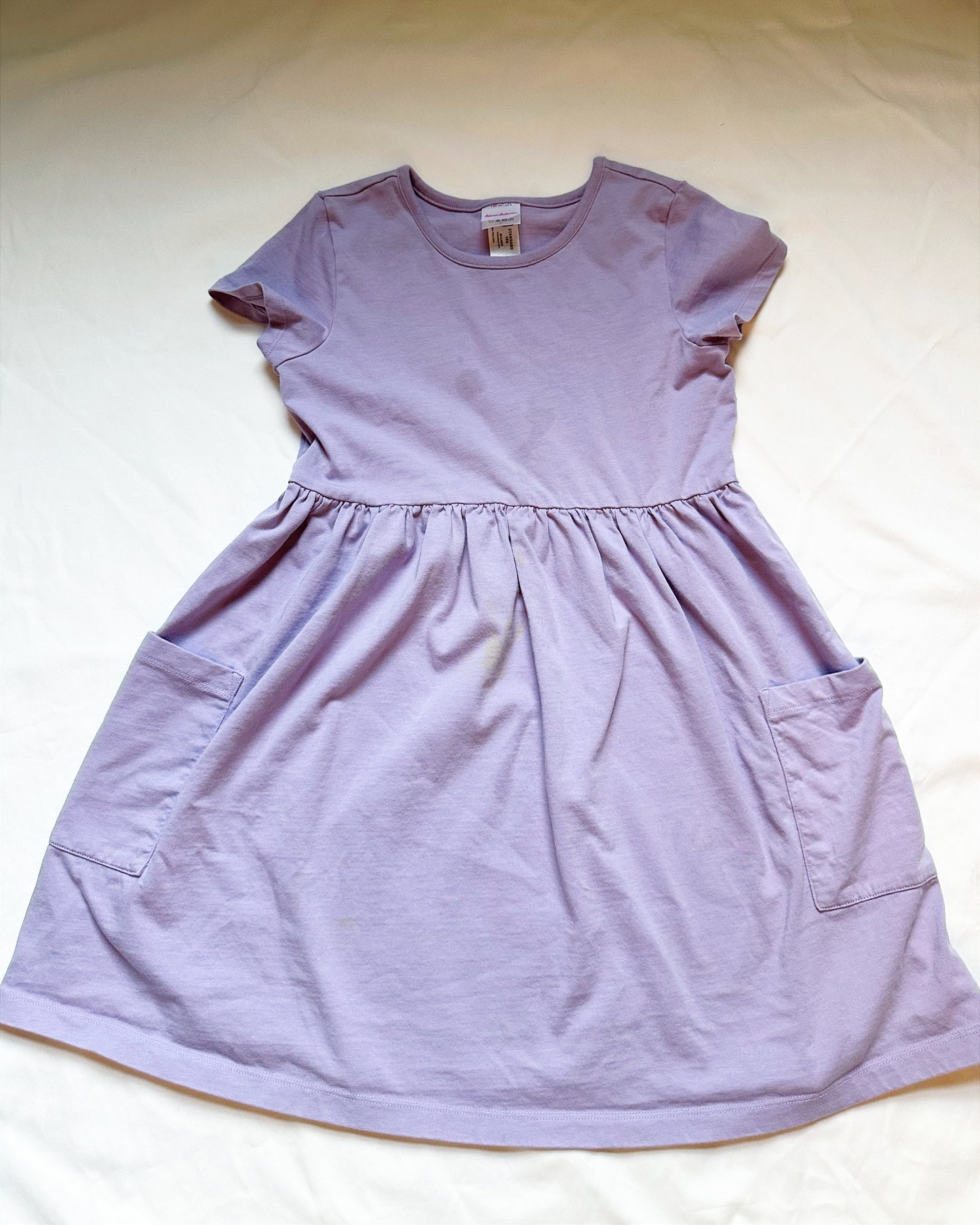 #56 Hanna purple dress girls 8