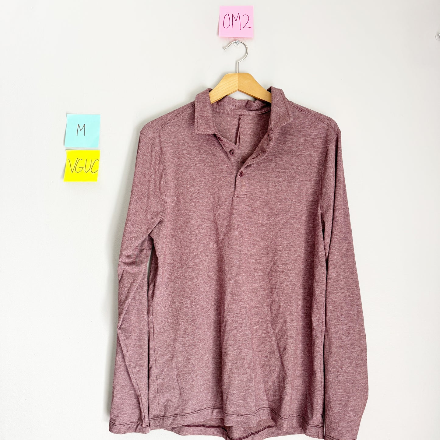 Seller 196 Lululemon men’s evolution polo M