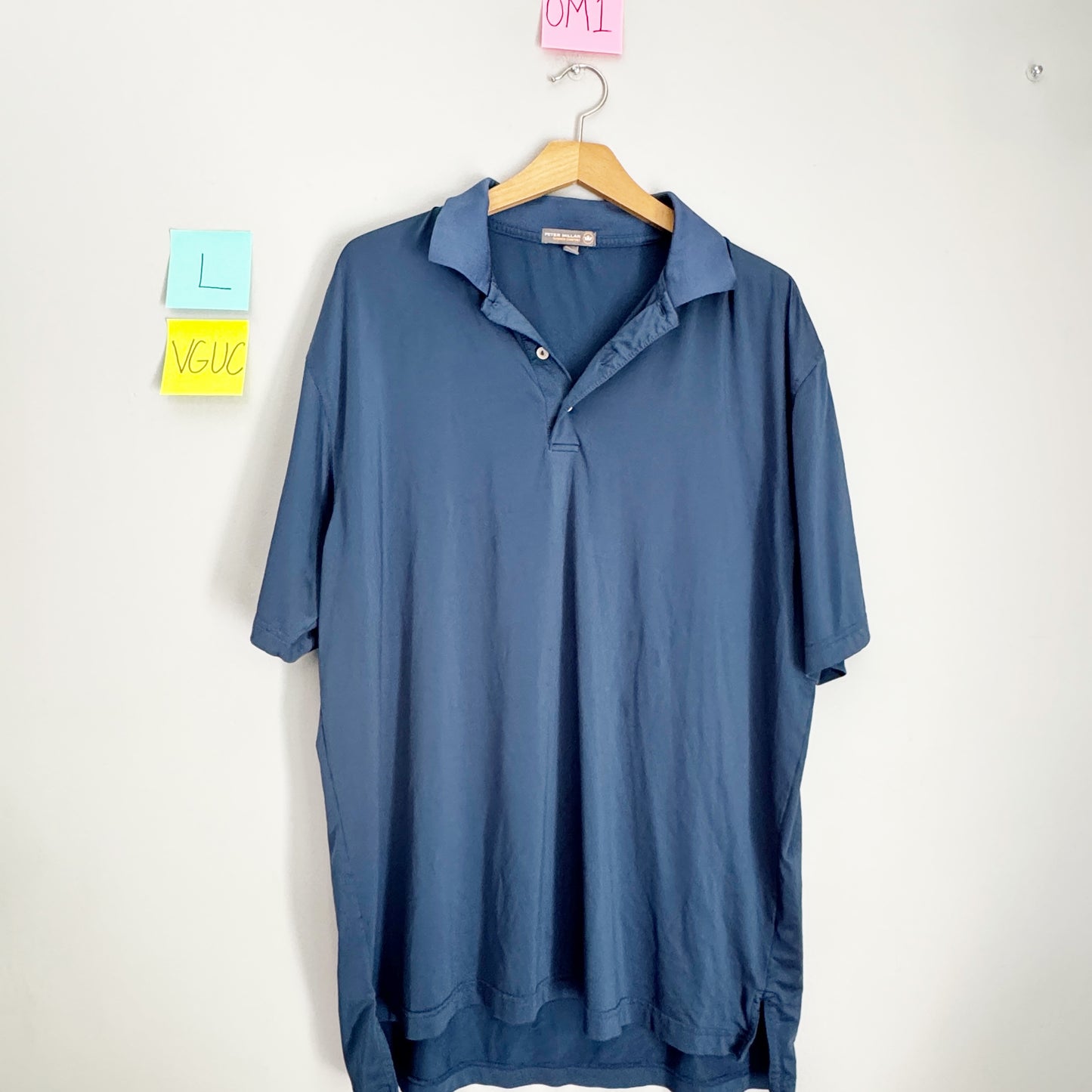 Seller 196 men’s Peter Millar golf polo lg