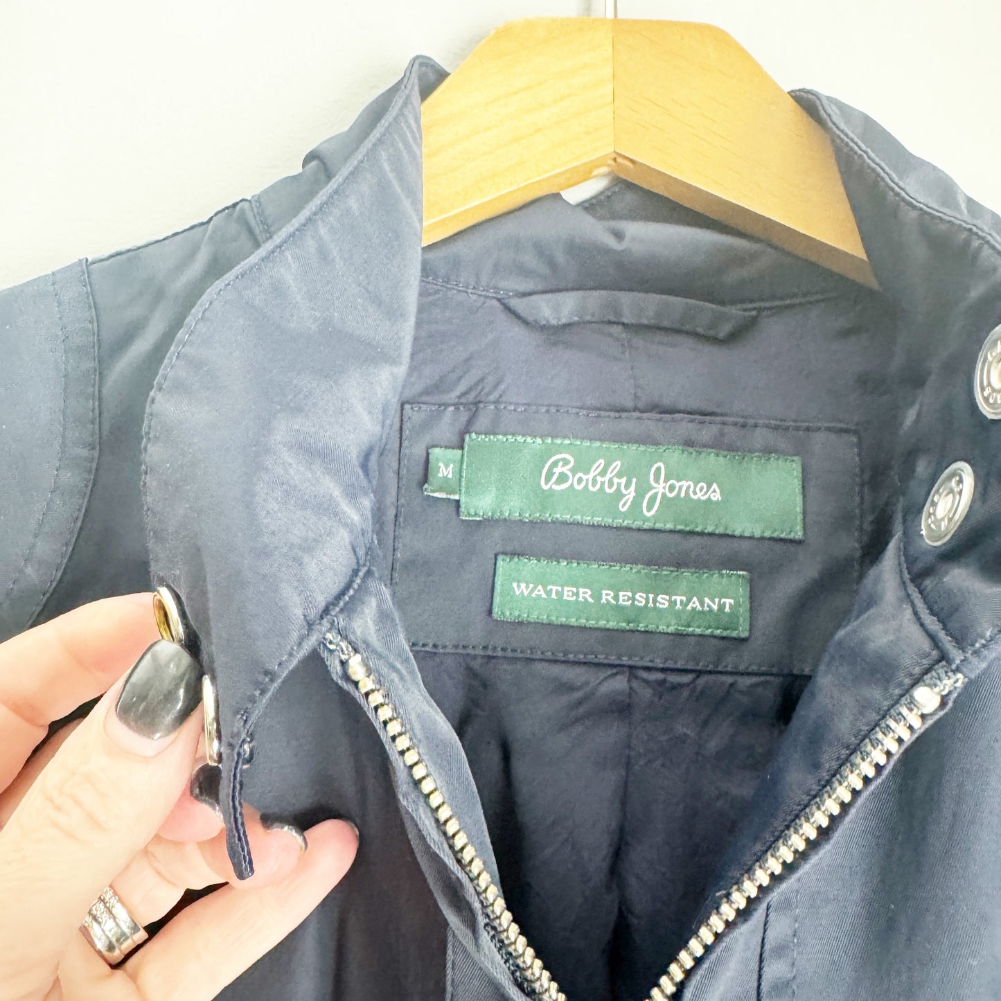 Seller 196 Bobby Jones navy preppy jacket women’s M
