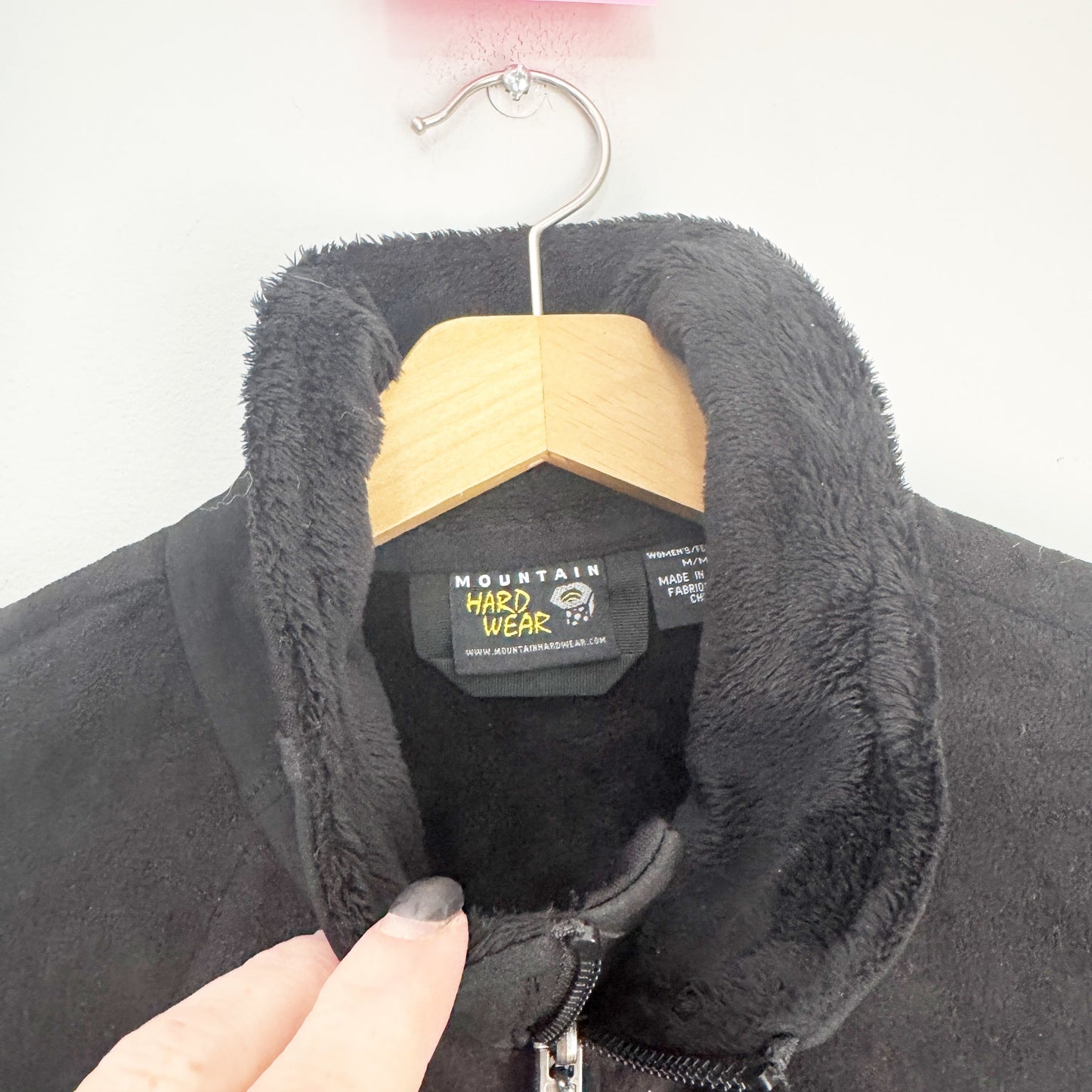 Seller 196 Mountain Hardwear black fleece vest Women’s M