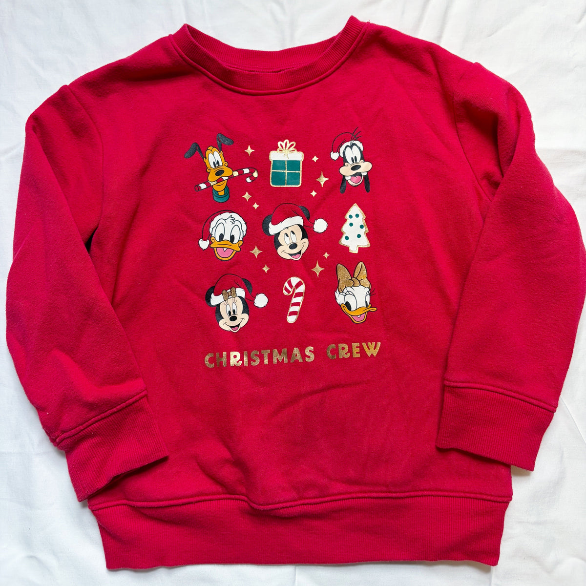 #78 Jumping Beans Sweatshirt Disney Christmas Crew Girls and Boys 5