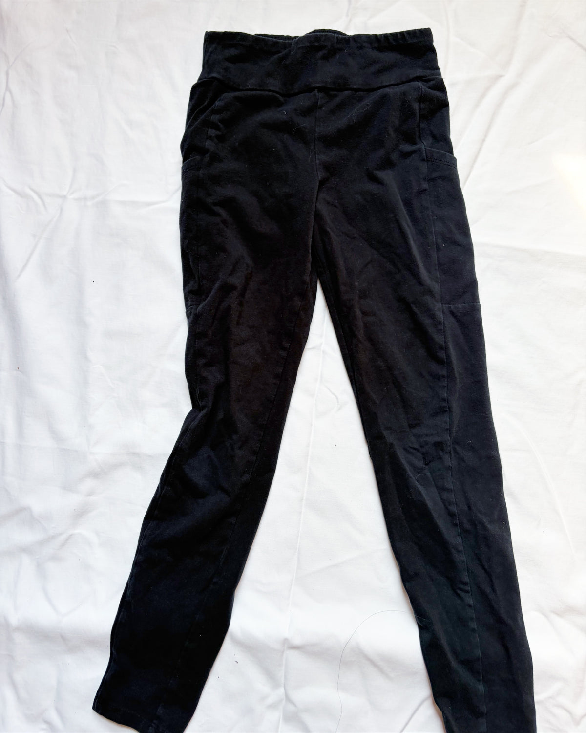 #78 Art Class Black Leggings Girls M 8