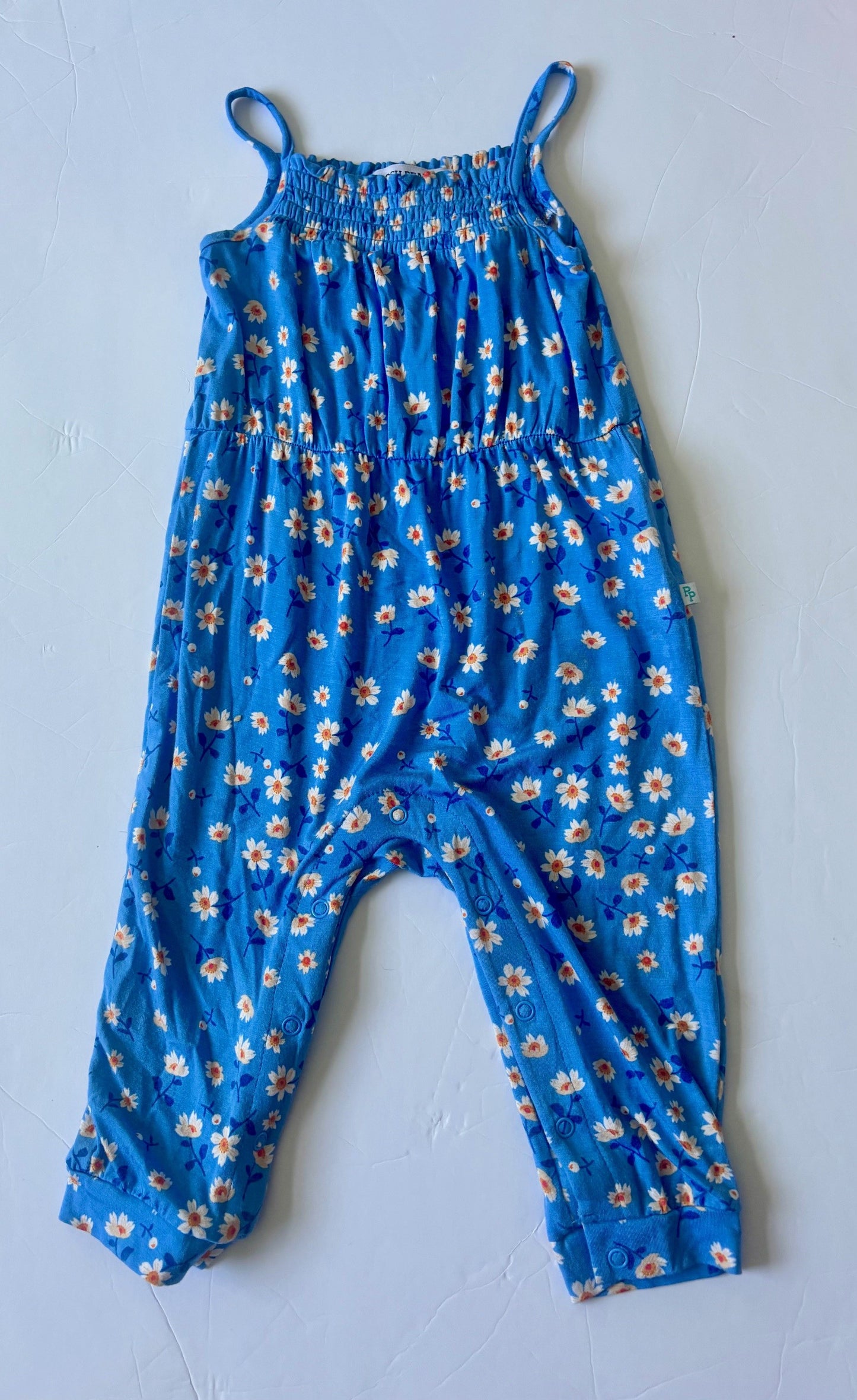 #43 Posh Peanut Romper Girls 12 to 18m EUC