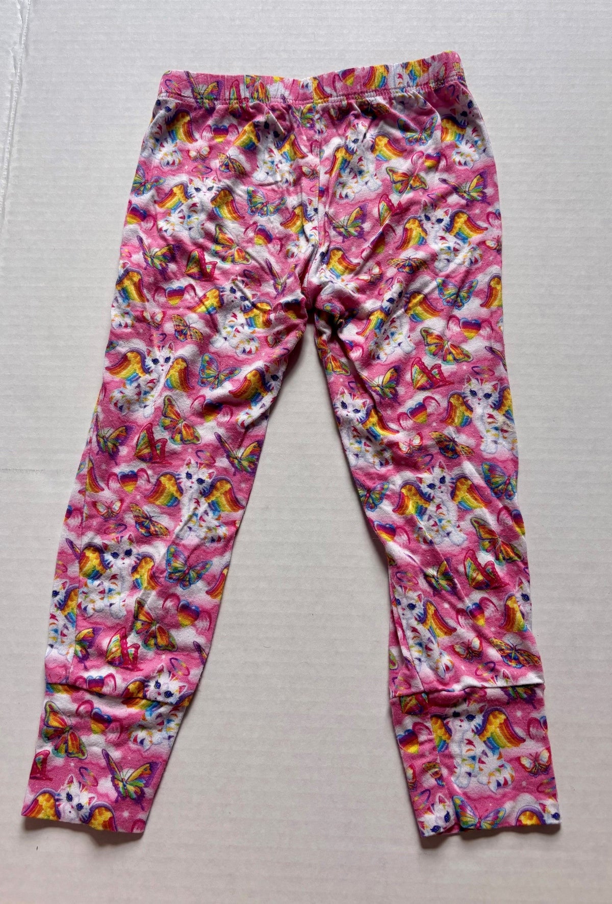 #154 Posh Peanut Lisa Frank Leggings Girls 2T EUC