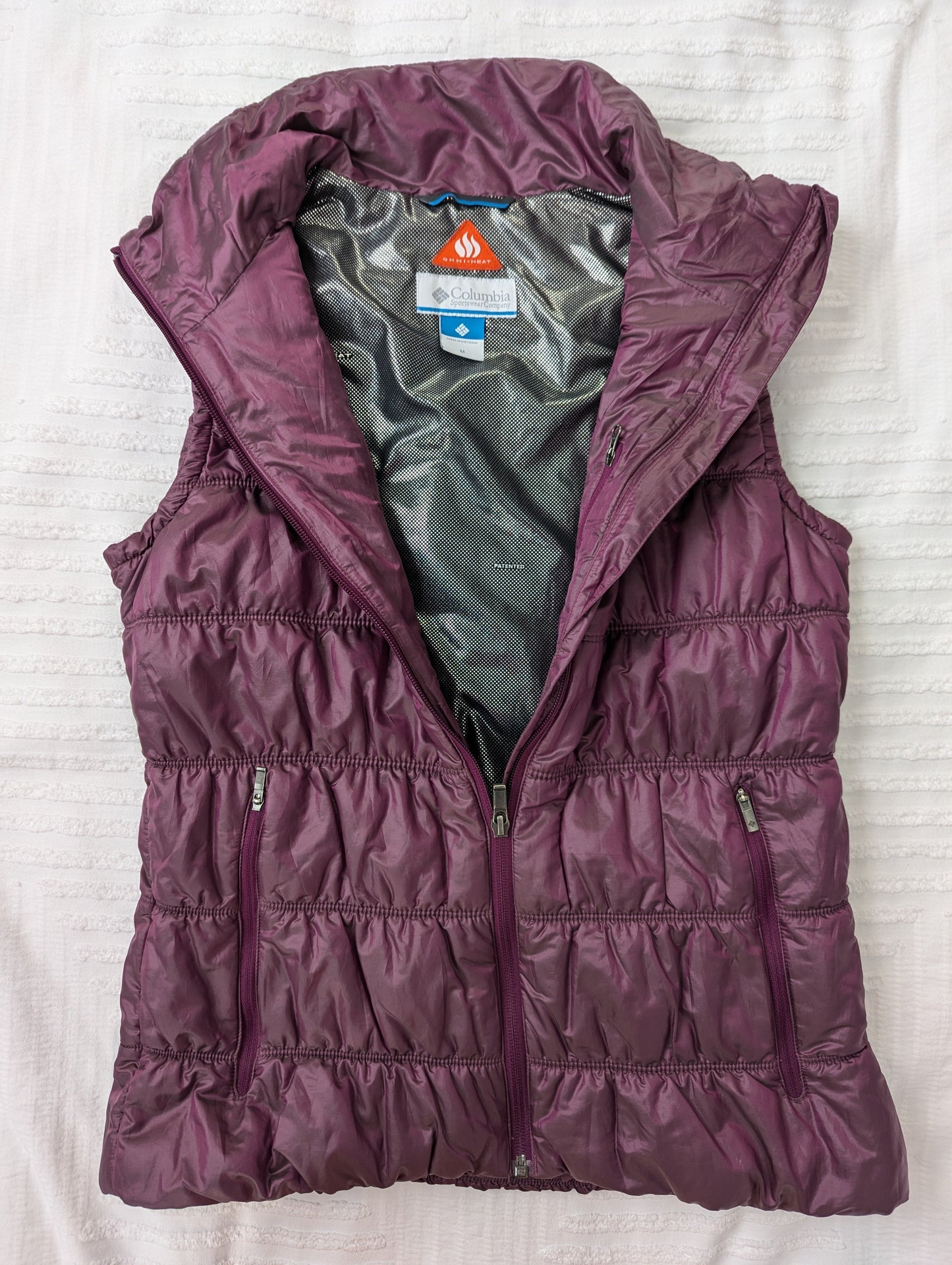 #164 - Columbia - Women's Medium Omni Heat Puff Vest (EUC)
