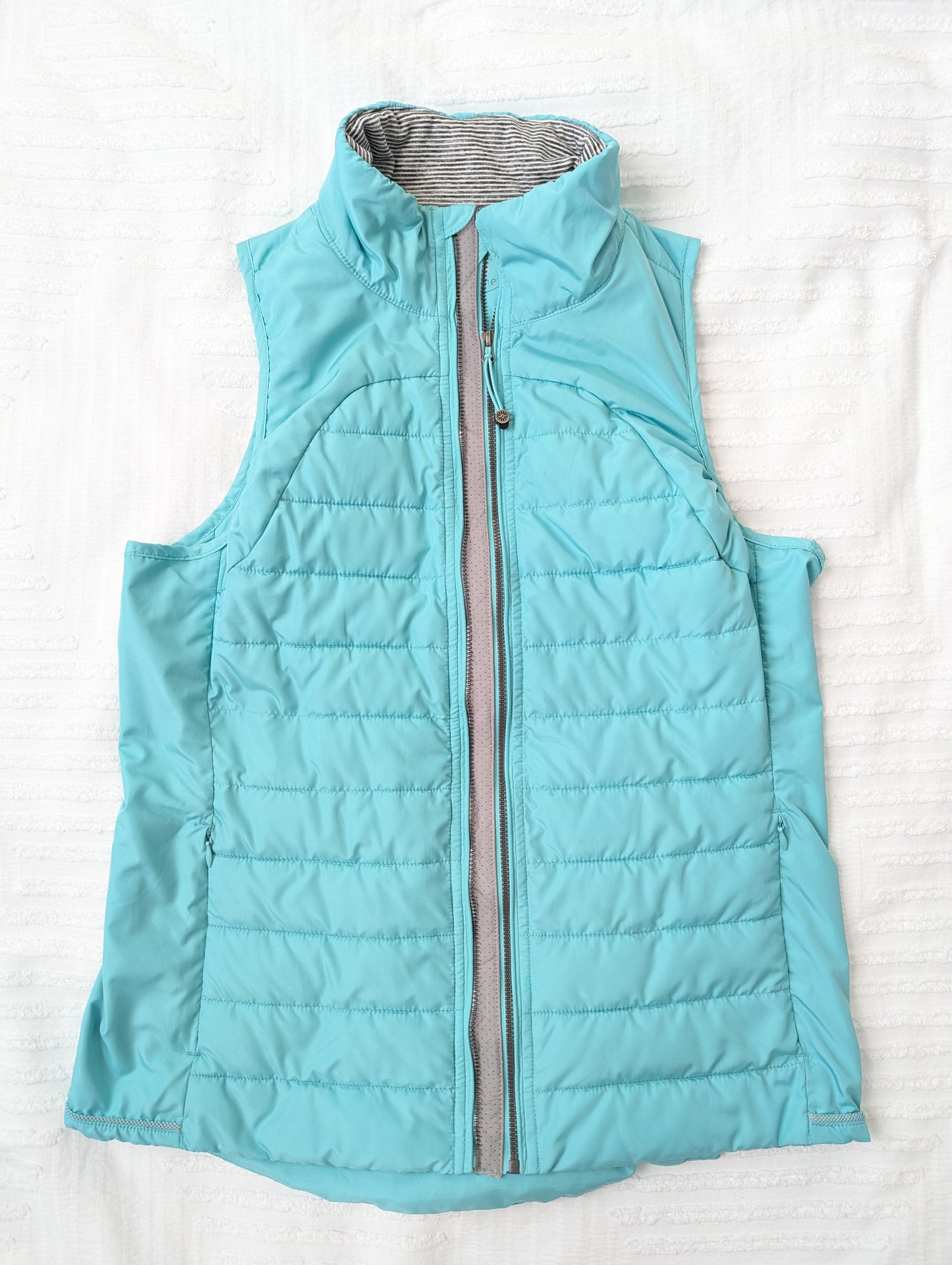 #164 - Tangerine - Women's Medium Puffer Vest (EUC)