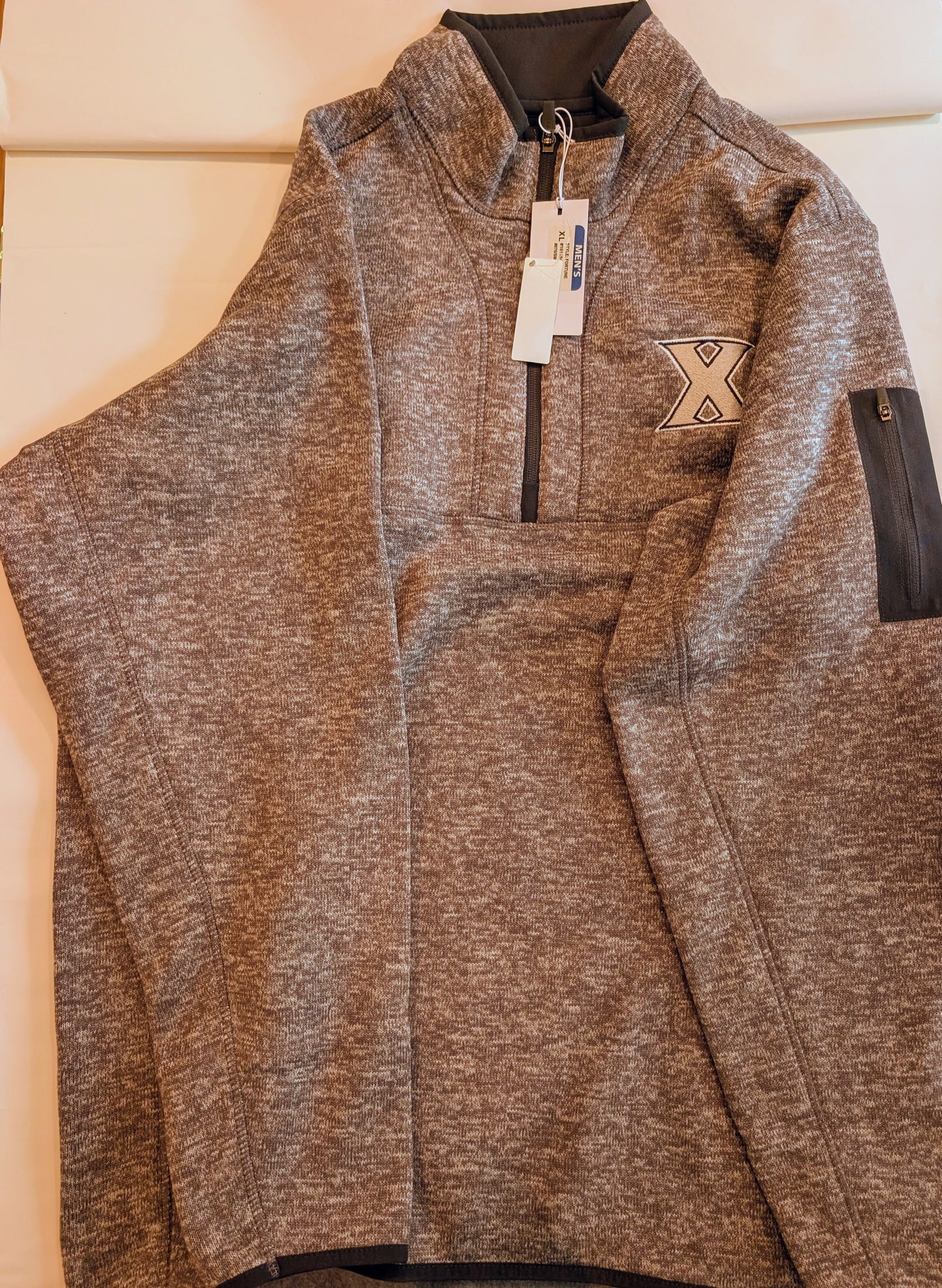 #125 Xavier Quarter Zip Men's XL