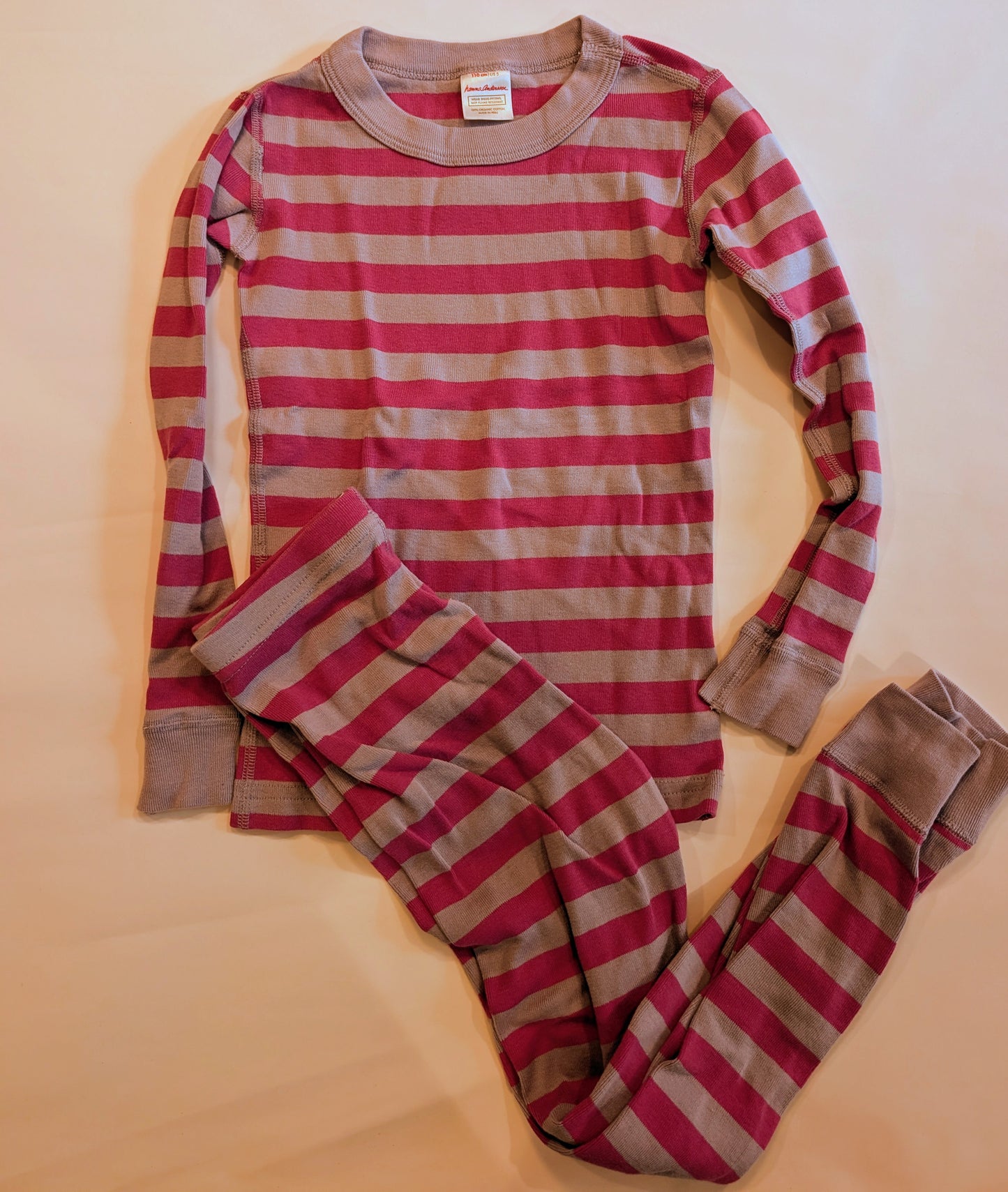 #125 Hanna Andersson Long-Sleeve PJs Size 110/5