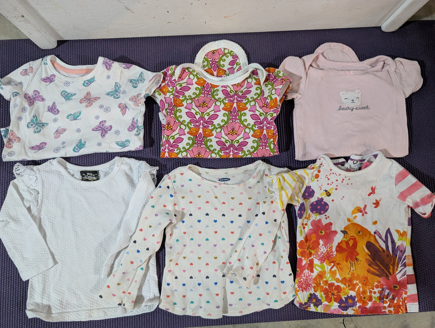 Seller 123 - Girls 12-18mo Shirt bundle - reduced